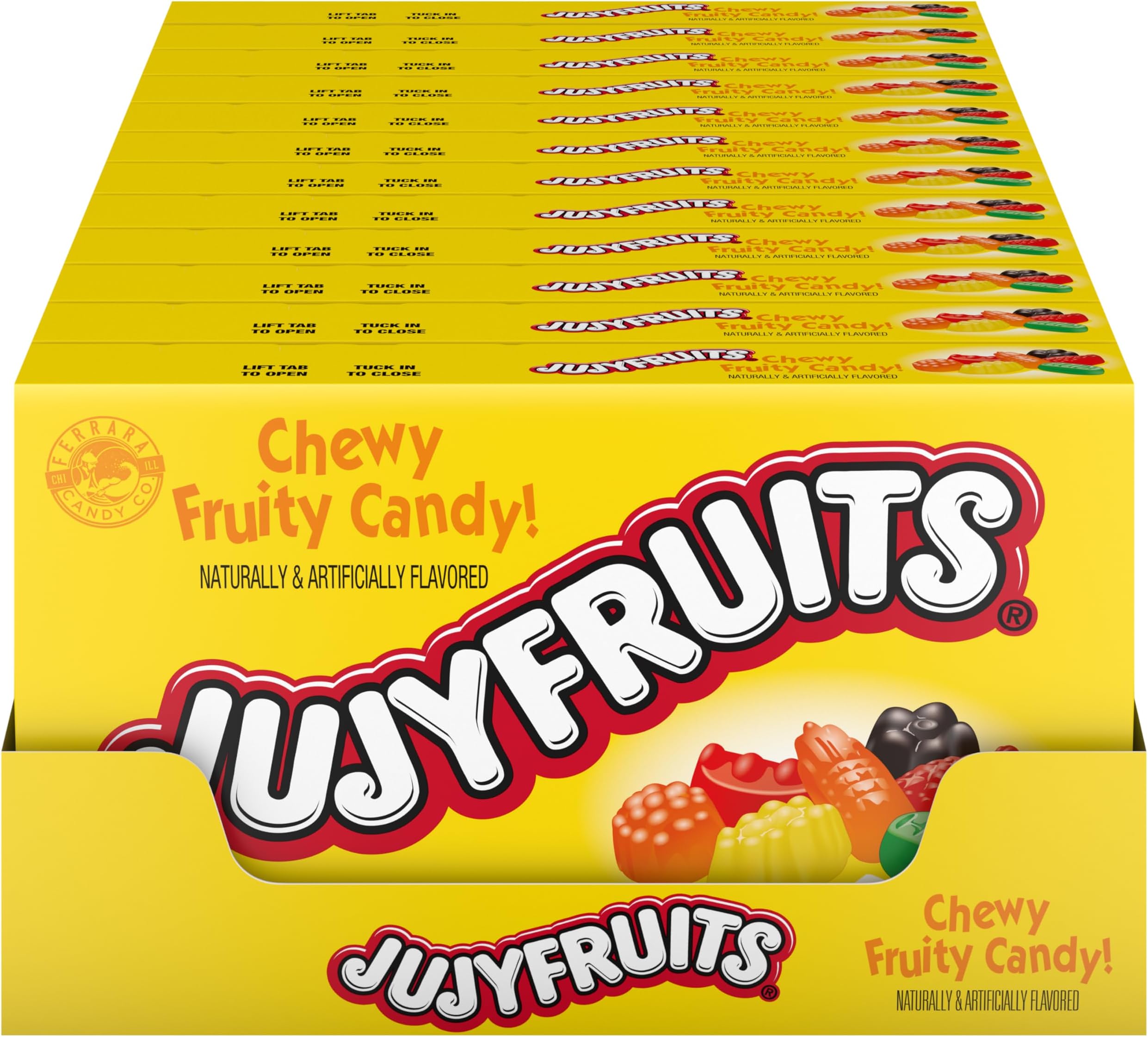 Wonka Jujyfruits Gummy candy, Assorted Gummy Candy, 5 Ounce