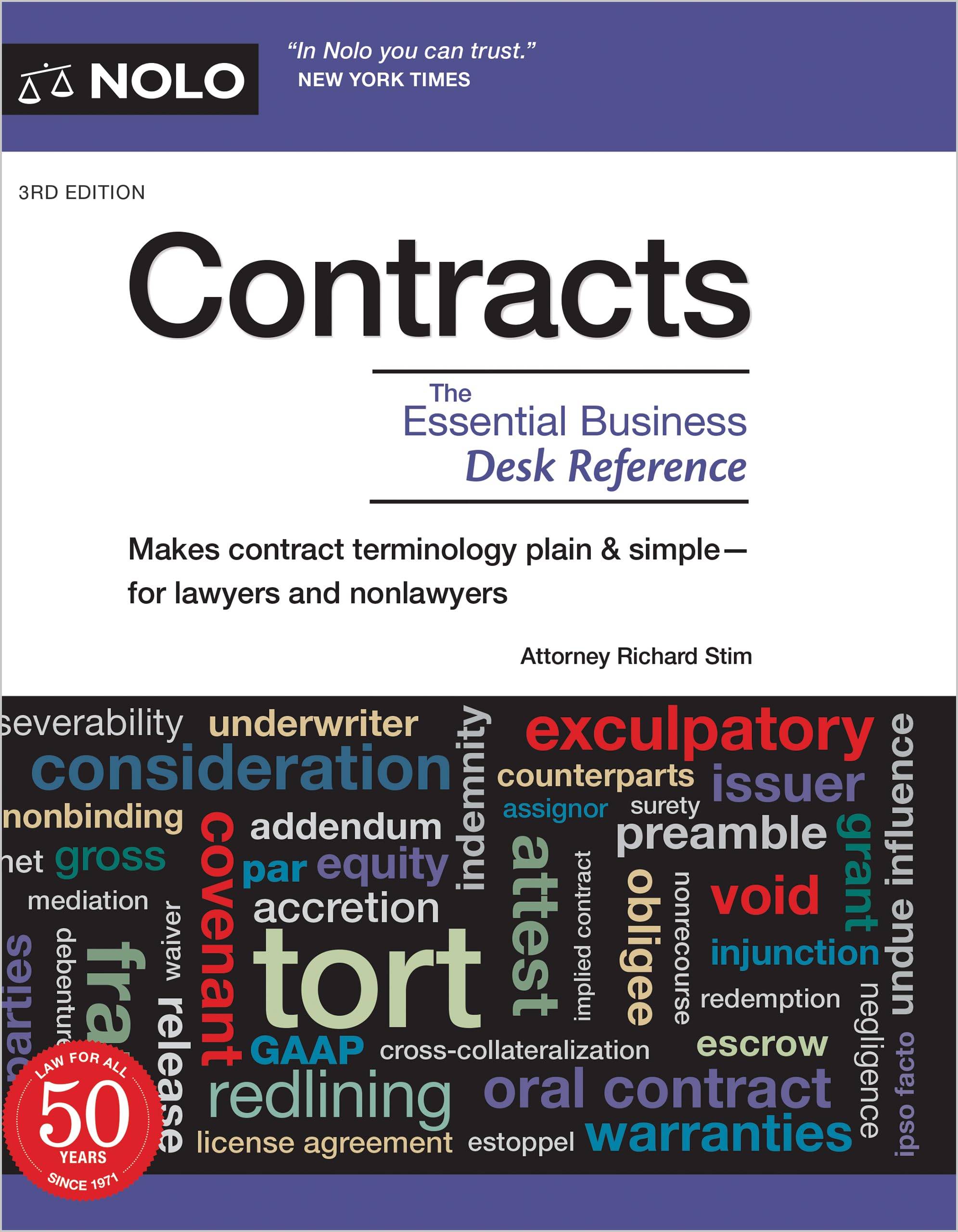 Sponsored Ad - Contracts: The Essential Business Desk Reference