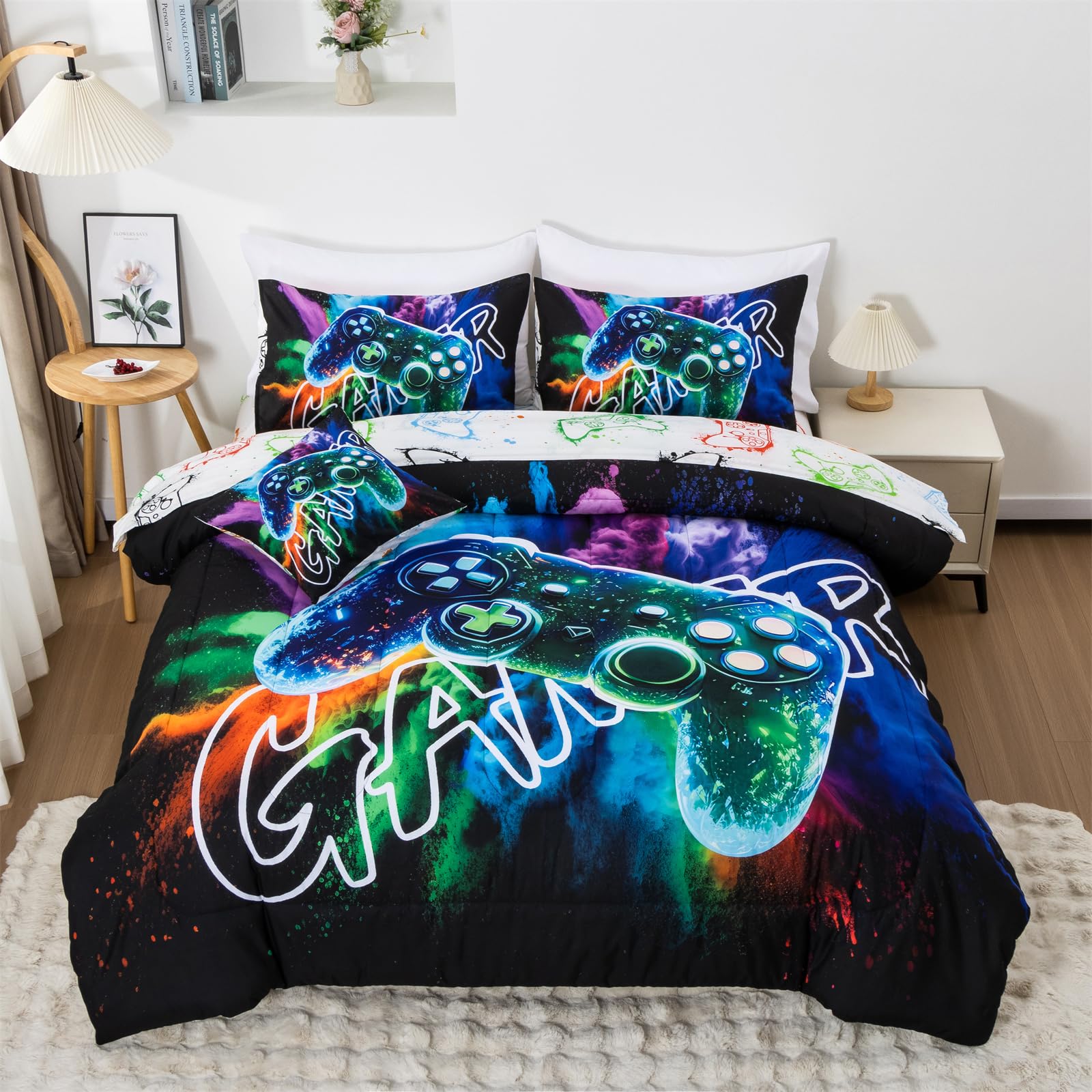 Aimuan Gamer Bedding Set