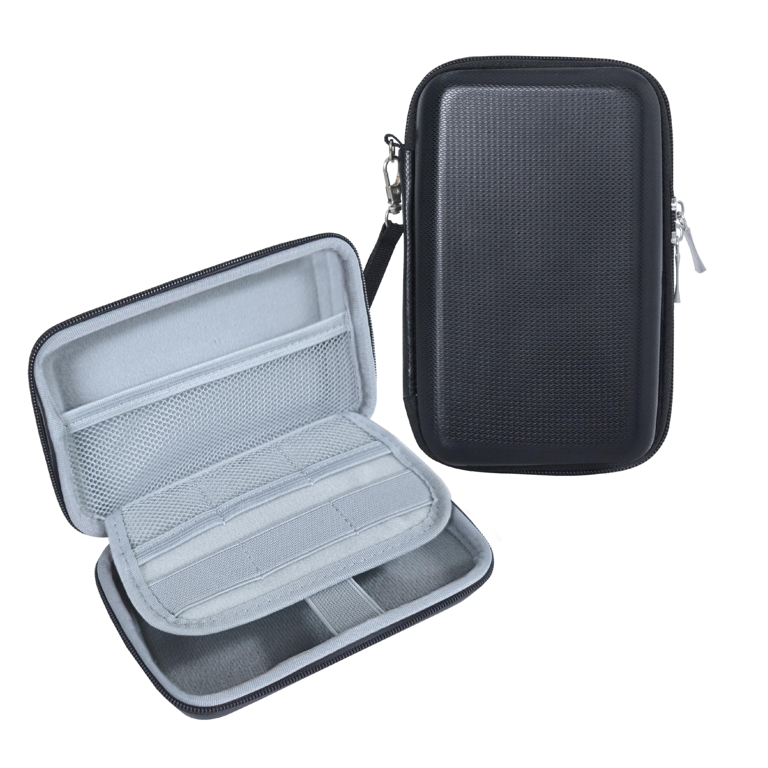 Wolfteeth 6.7 Inch Smell Proof Vape Pen Case Holder, Vapor Pouch, External  Hard Drive Carrying Case, Travel Case Black (Empty Case Only) : 