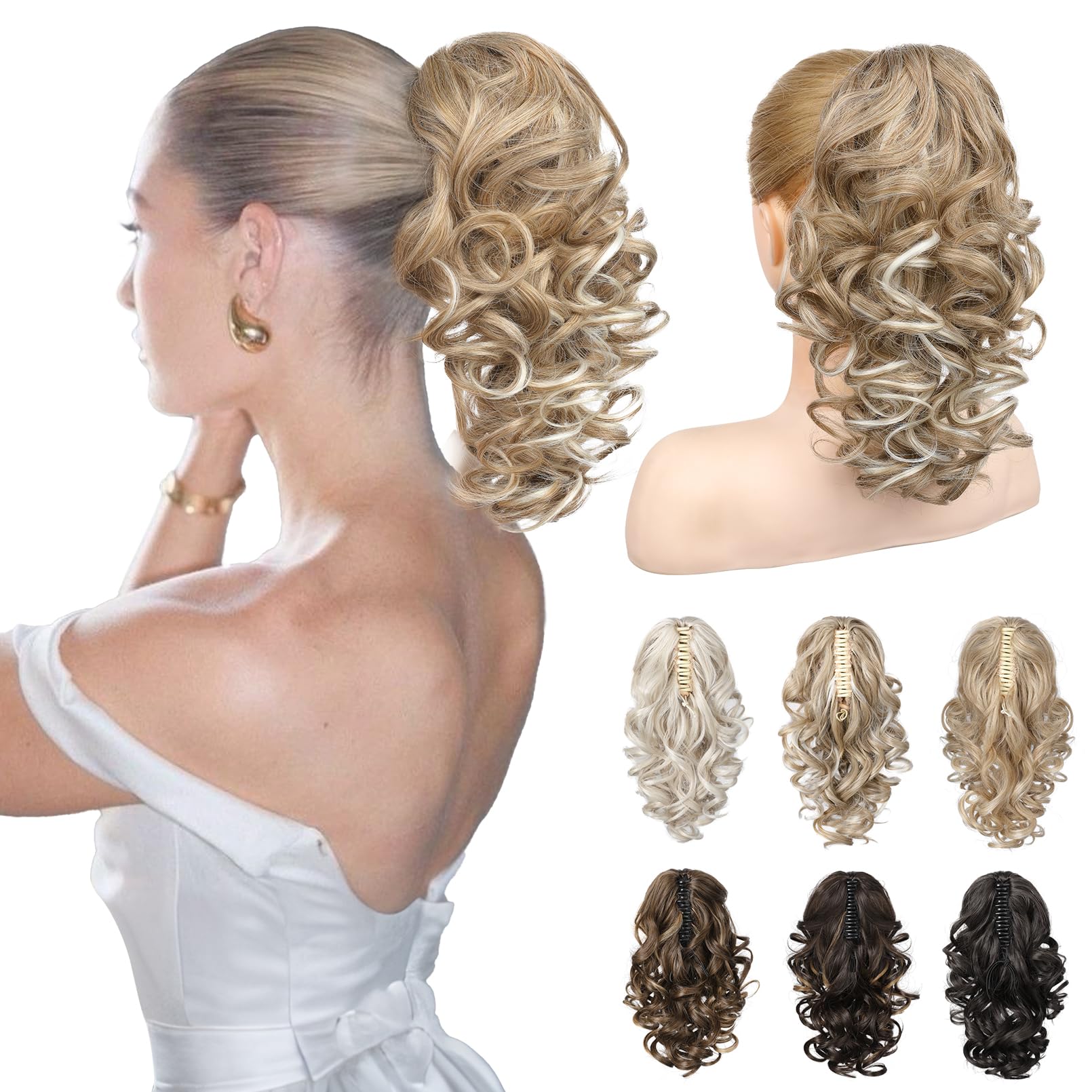 REECHO 12" Ponytail Extension