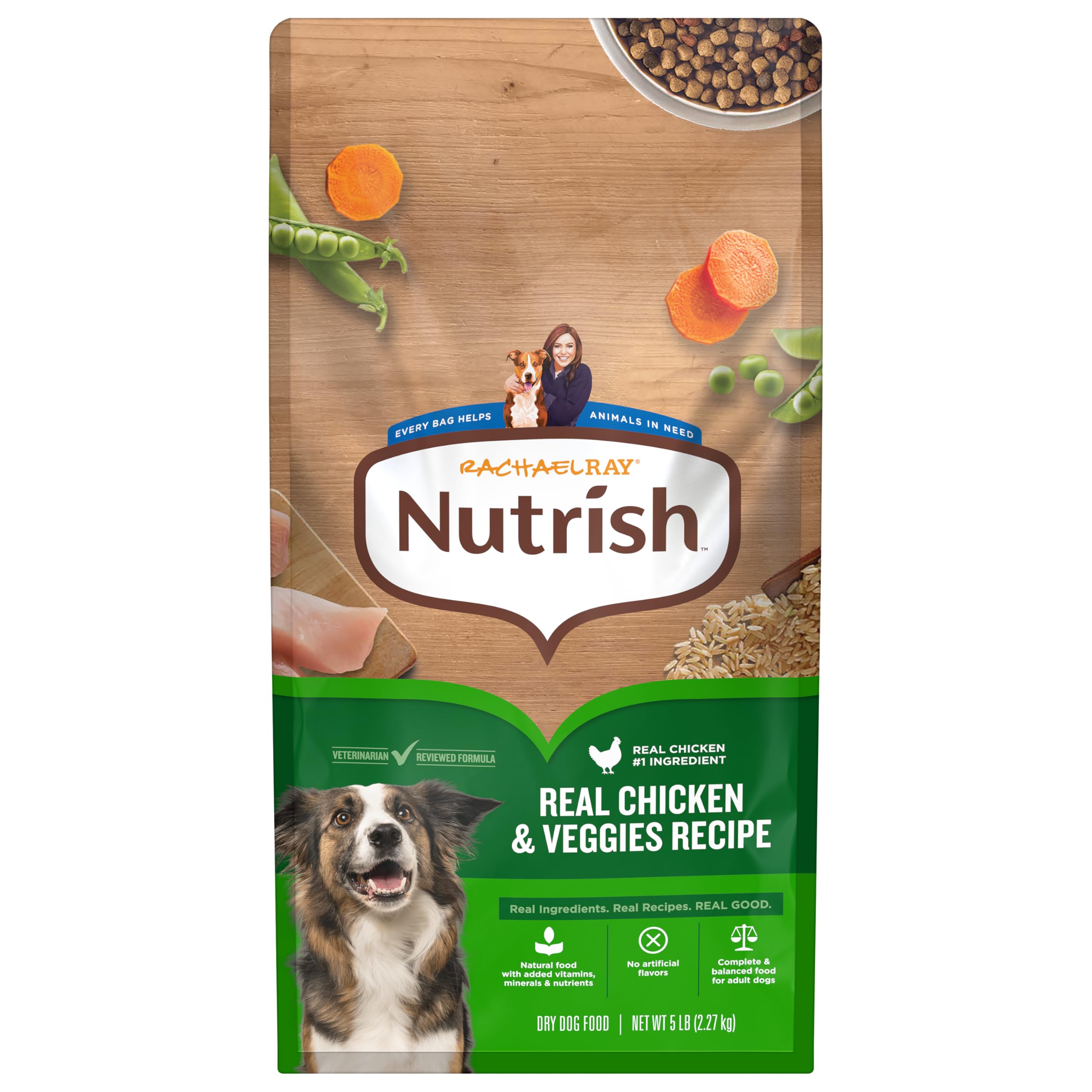 Nutrish Rachael Ray Real Chicken & Veggies Dog Food