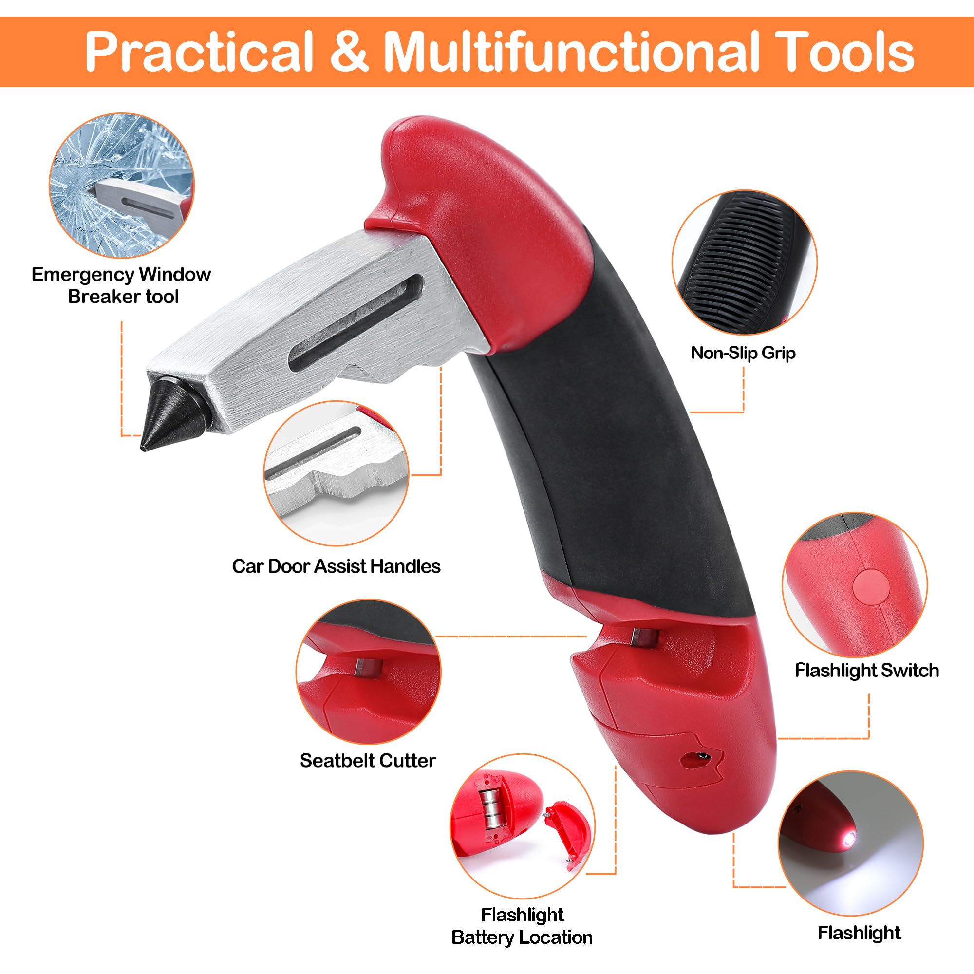 Portable Vehicle Support For Elderly Disabled ANSEVO Car Assist Handle ...