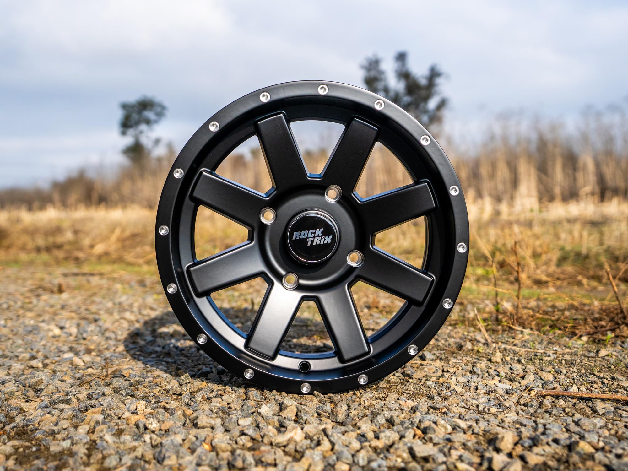 Amazon.com: RockTrix RT106 15in Wheel 15x7, 4x156 Bolt Pattern, 4+