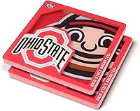 Vista 25 de YouTheFan NCAA Serie Logo 3D NCAA Posavasos