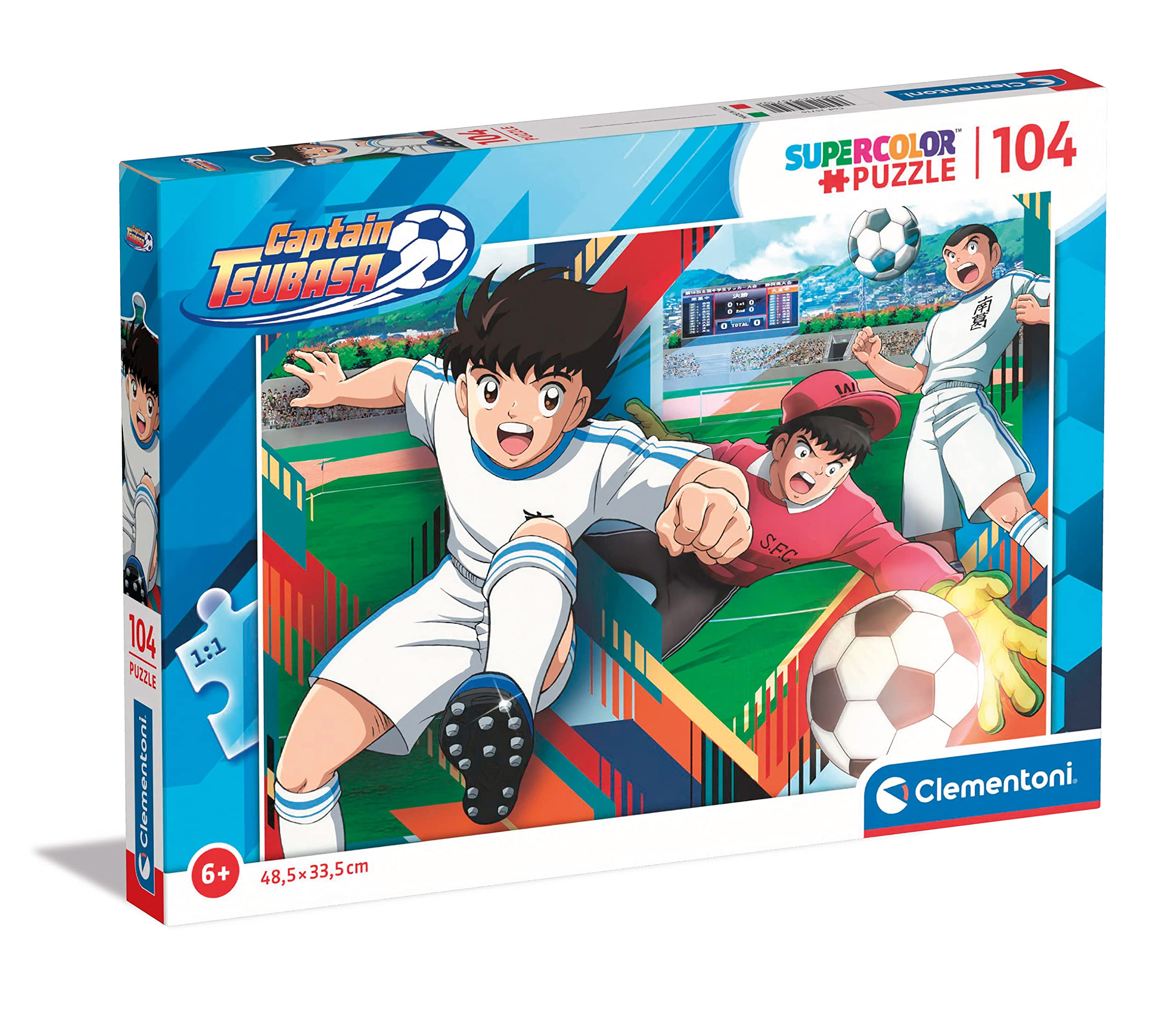 MERCHANDMANIA Puzzle Pequeño tamaño aprox. A5 de 63 piezas oliver y benji dibujo fanart futbol furgol niños rompecabezas puzle MERCHANDMANIA Puzzle Pequeño tamaño aprox. A5 de 63 piezas oliver y benji dibujo fanart futbol furgol niños rompecabezas puzle