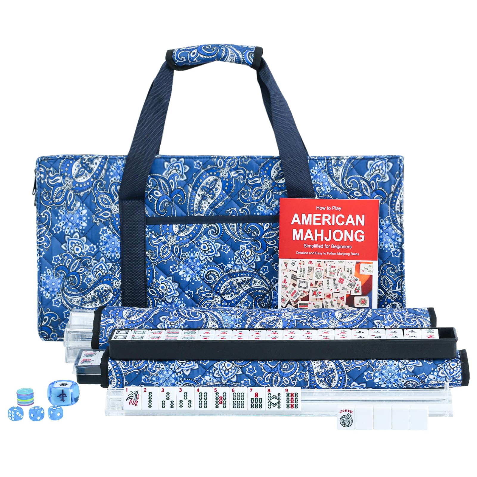 ZGME American Mahjong Set Blue
