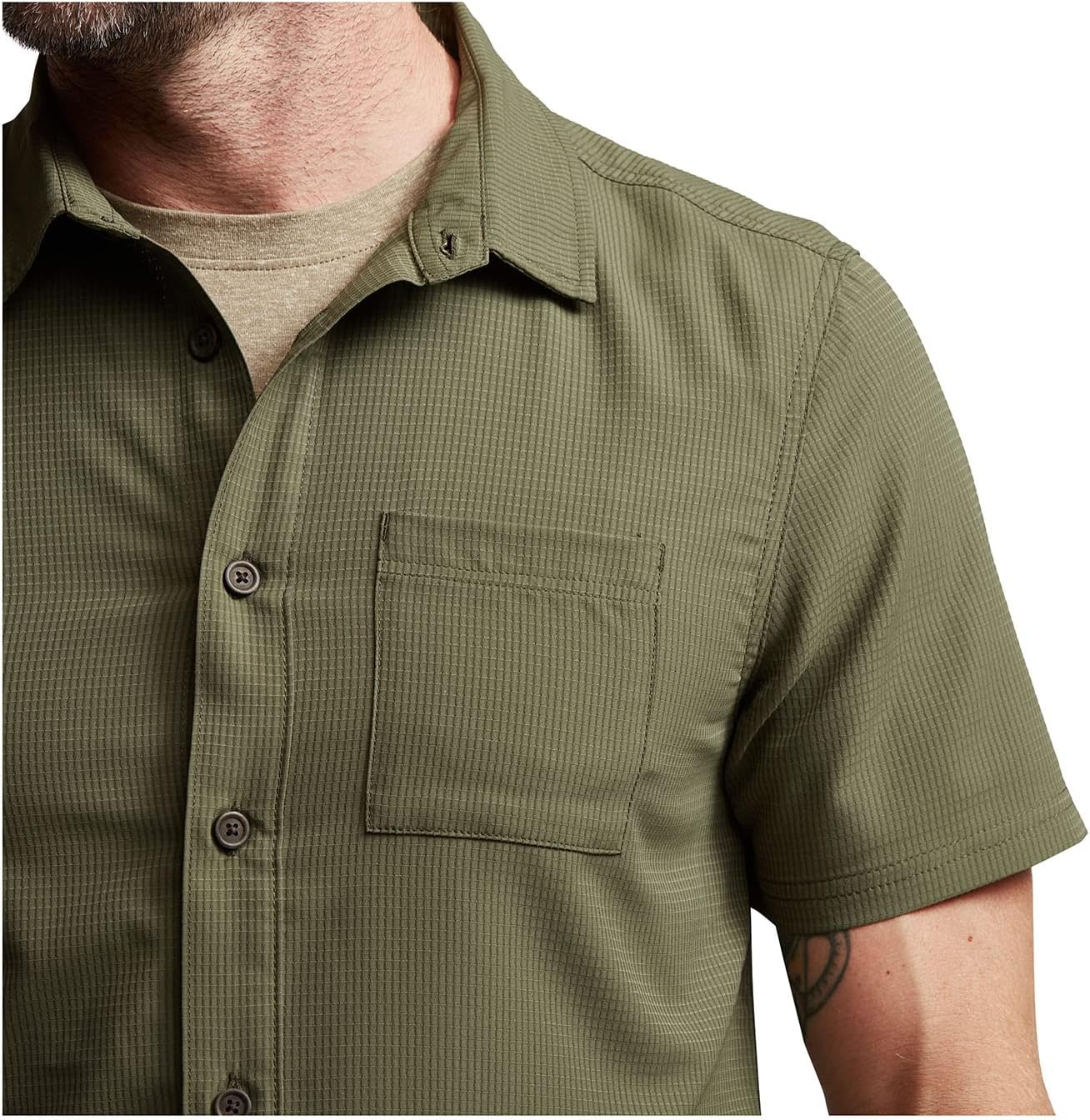 SITKA Gear Men's Mojave Short Sleeve Button Up Active Shirt