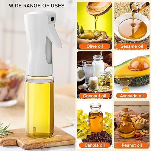 Miniatura 6 de pulverizador de aceite de cocina, botella de spray de aceite de oliva, botella de spray de aceite, botella dispensadora de aceite para cocina