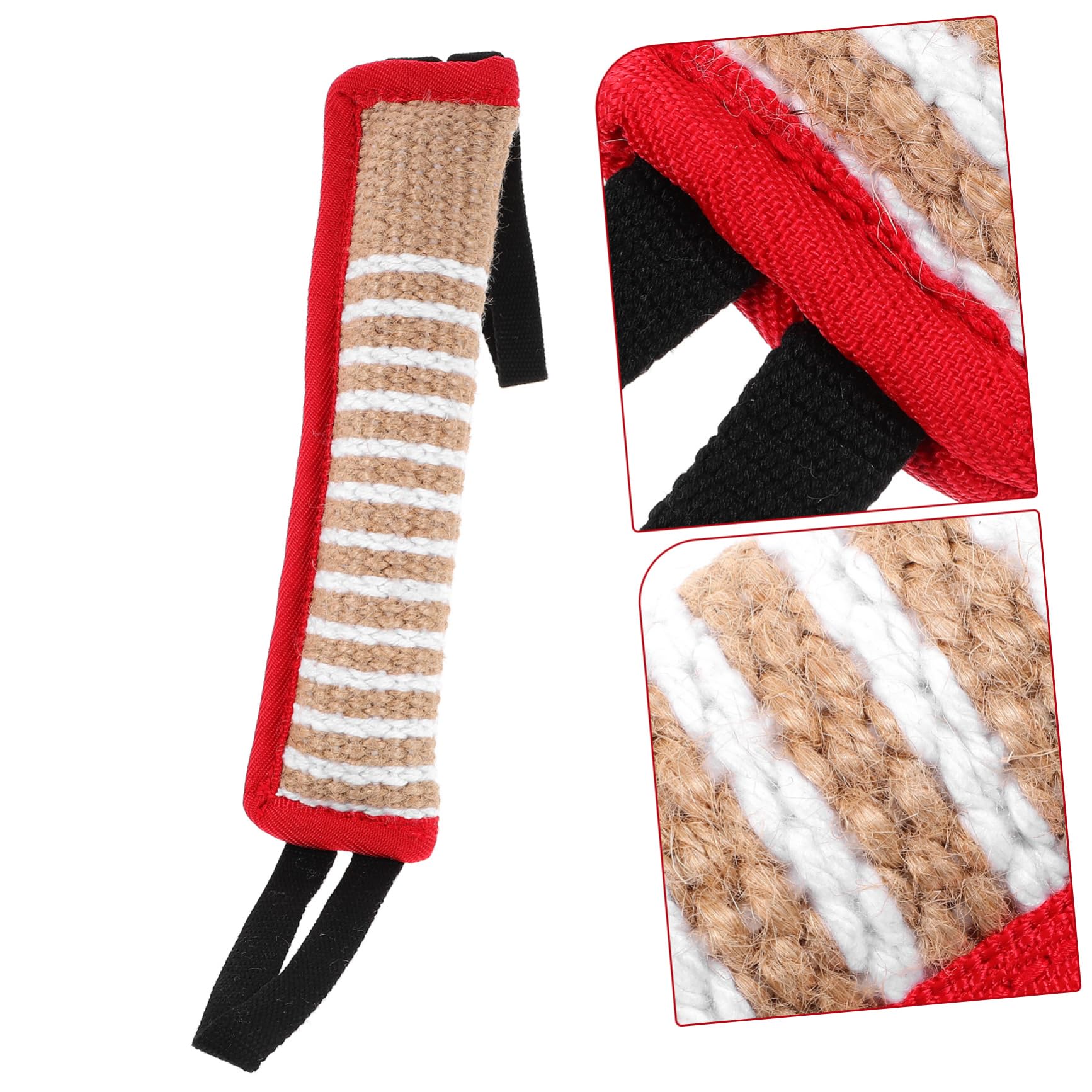 BESPORTBLE 4piezas Almohada De Tirón para Perros Juguete Interactivo De Jute Resistente para Entrenamiento y Reducción del Aburrimiento
