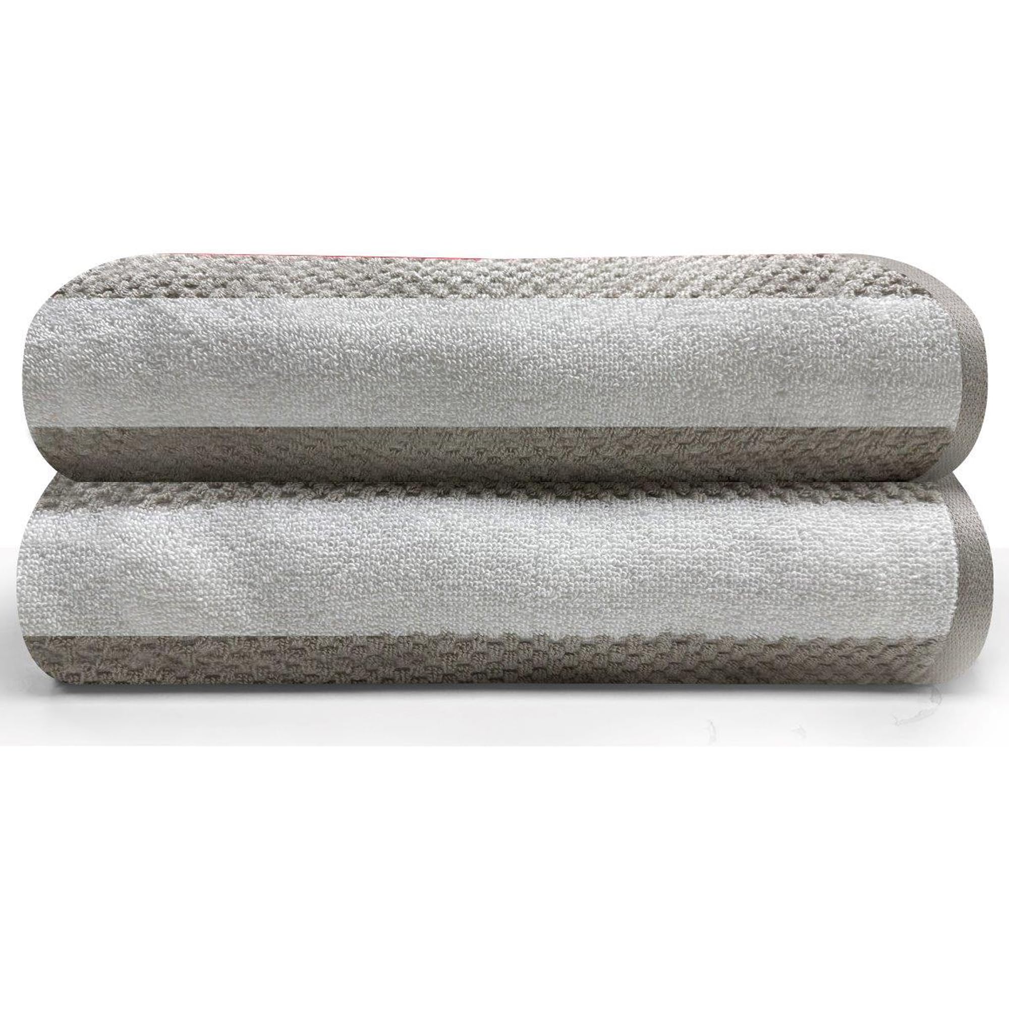 Lions Towels - Premium Bath Towel 2 Piece (70 x 120cm) - 100% Cotton, Super Soft and Highly Absorbent, Extra Large Striped Bath Towels, Hotel Spa Quality, Quick Drying Towels