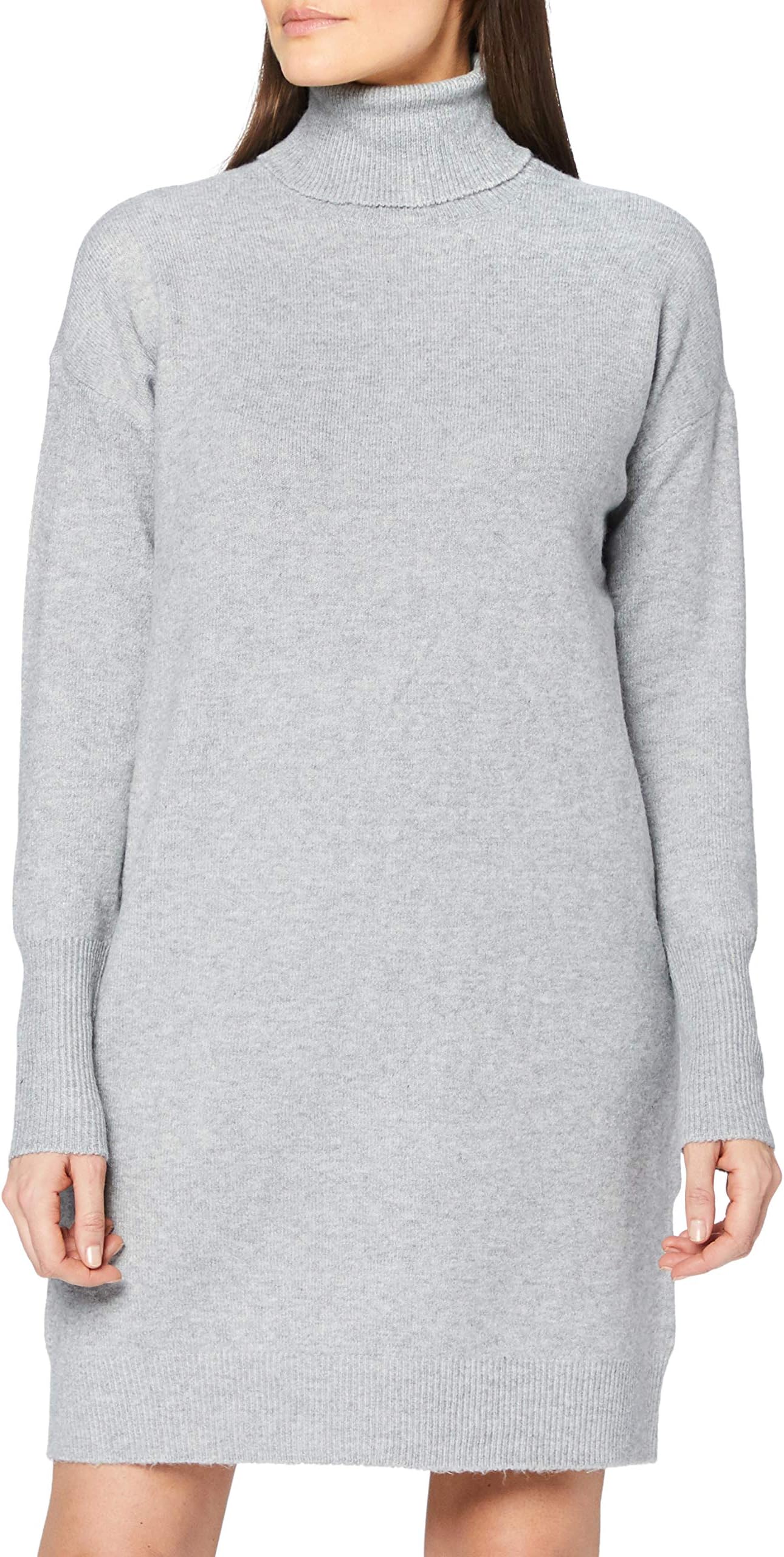 womens Vmbrilliant Ls Rollneck Dress Noos Dress
