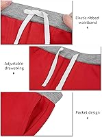Vista 3 de Resinta Paquete de 4 pantalones cortos de punto para bebés y niños pequeños, pantalones cortos deportivos con bolsillo