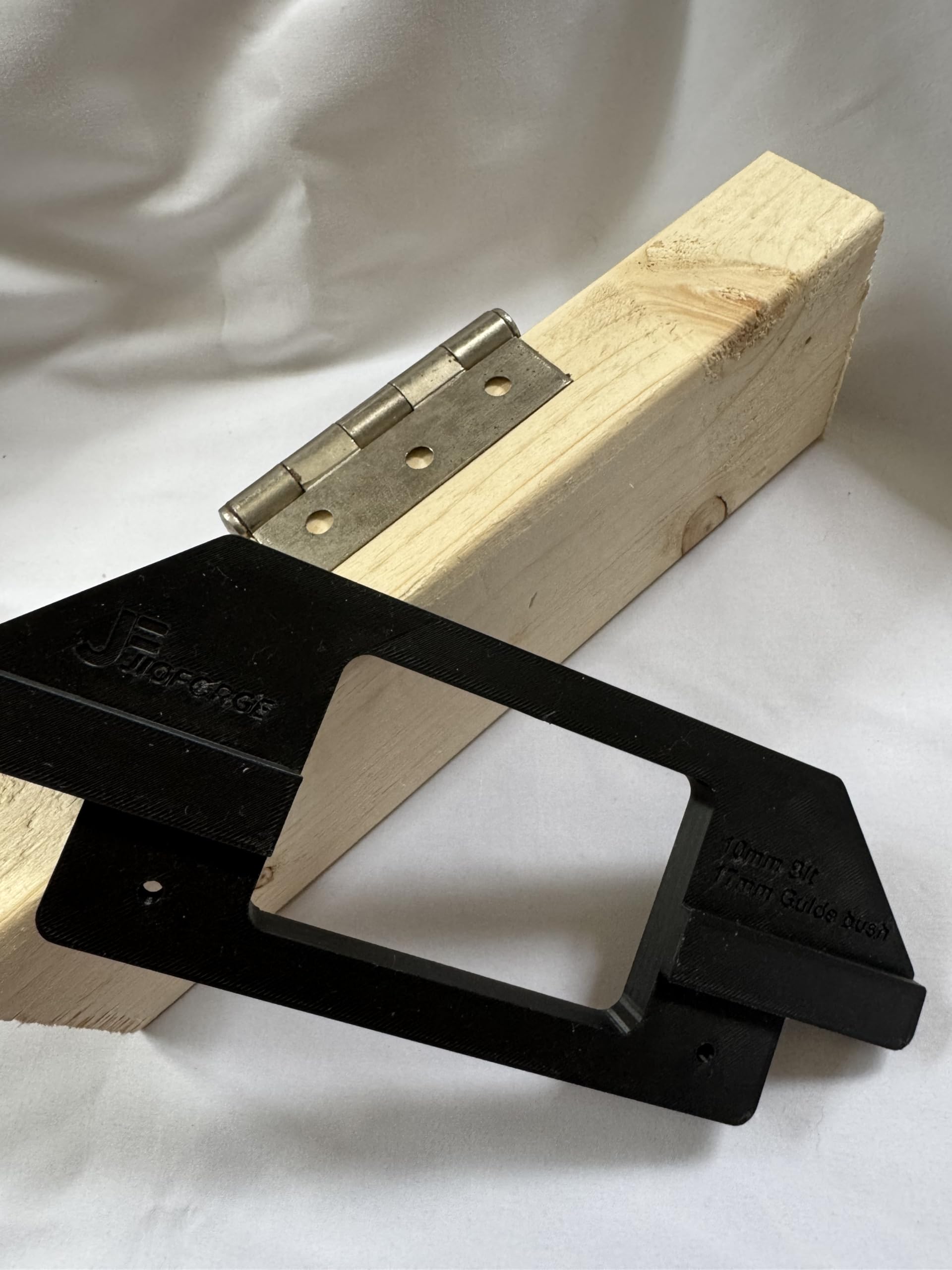 Jig Forge - Lite - 76mm Door Hinge jig, for Doors and Door Frames (76mm), Black
