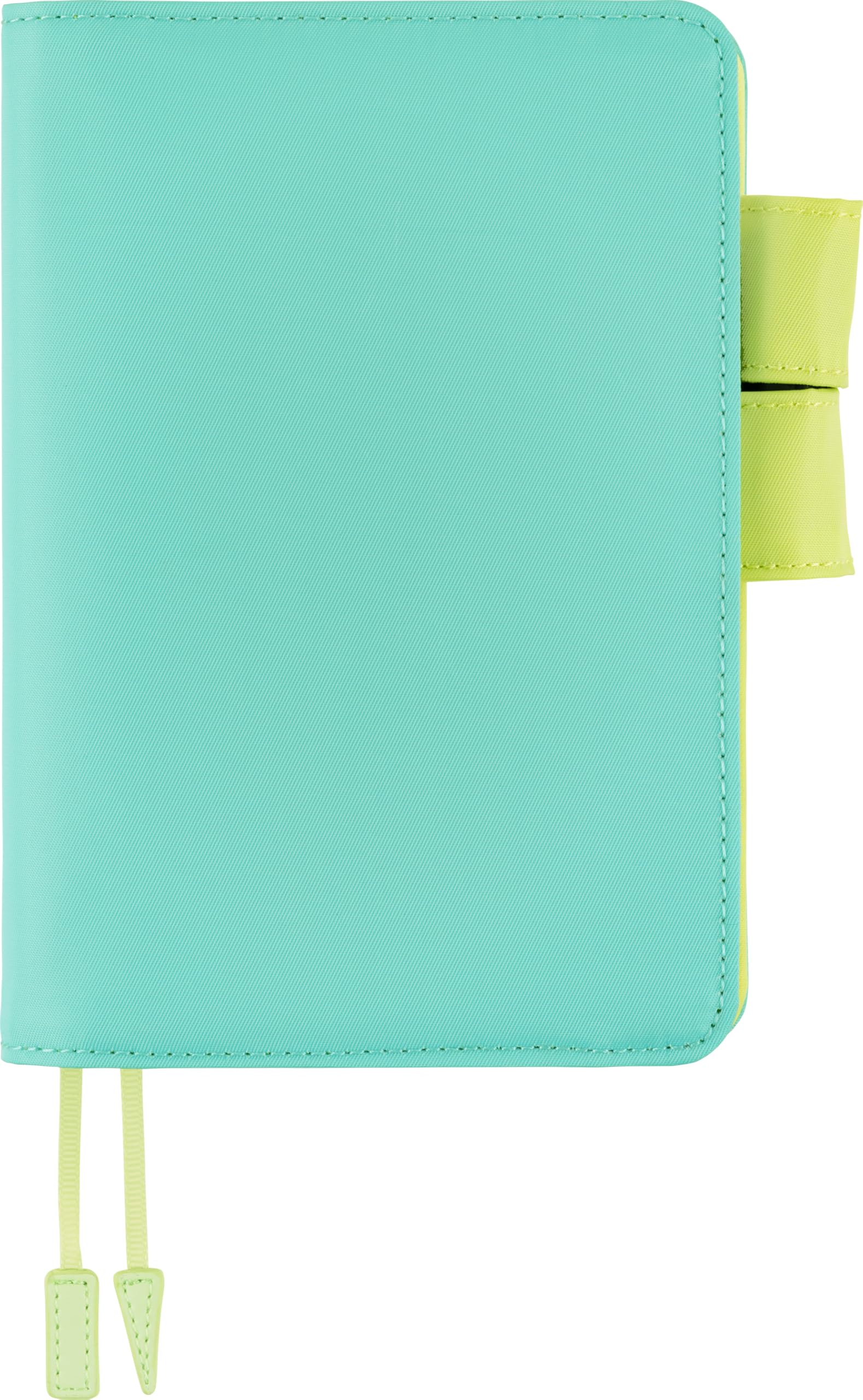 Hobonichi Techo Original A6 Planner Cover Colors Aqua Lime Polyester