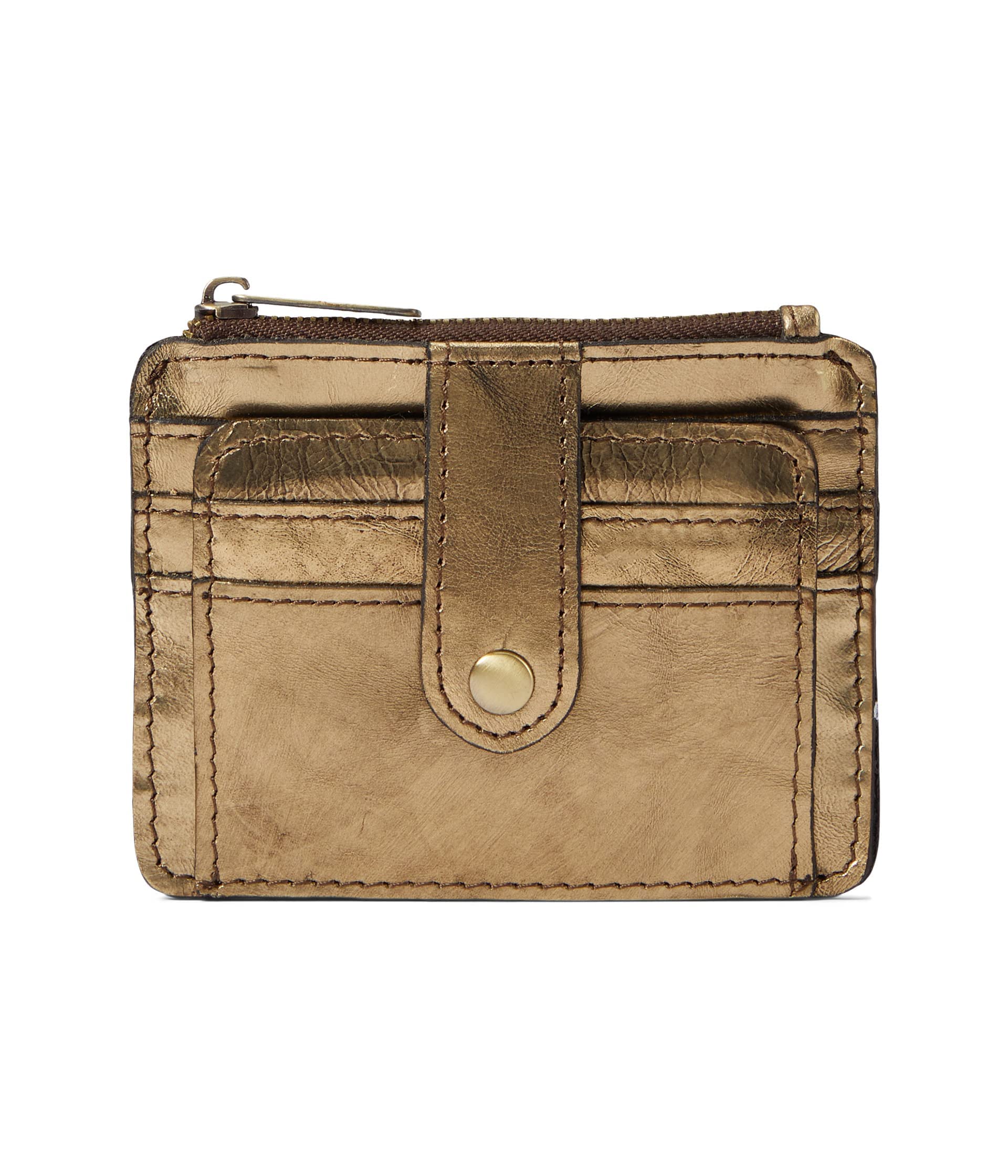 Patricia Nash Cassis ID Case Antique Gold One Size