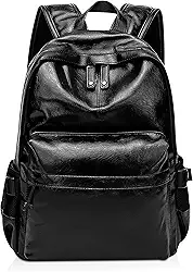 Mochila Executiva Couro Vintage Notebook Multifuncional