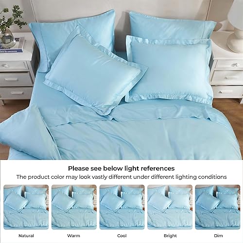 Miniatura 3 de Juego de cobertor de 300hilos superior King, 100% modal