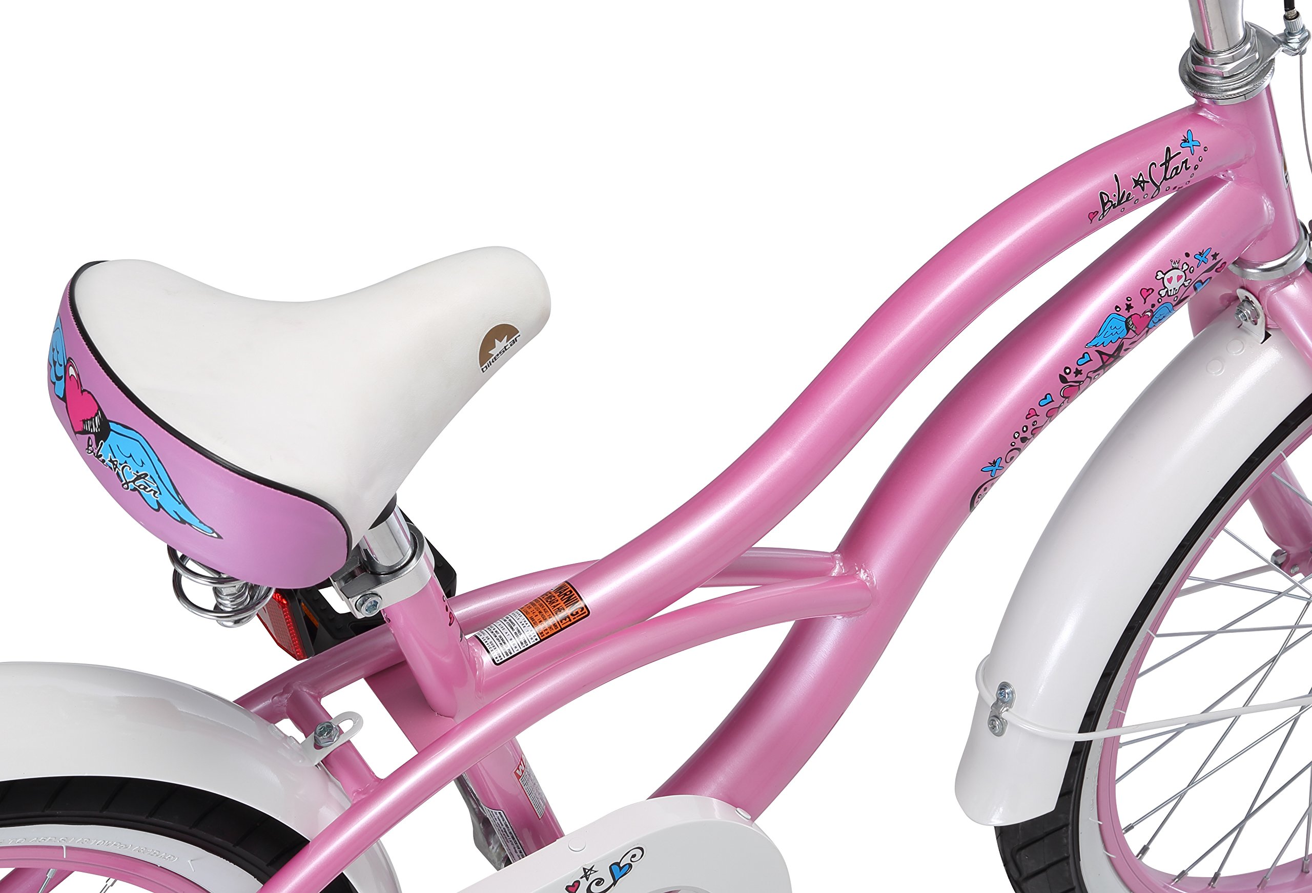 BIKESTAR Jugendfahrrad Kinderfahrrad für Jungen und Mädchen 20 Zoll ab 6 Jahre, 24 Zoll ab 9 Jahre | Fahrrad für Kinder Cruiser | Risikofrei Testen