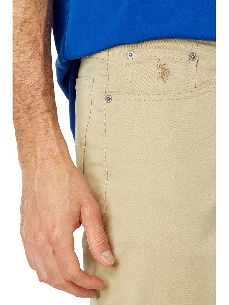 U.S. POLO ASSN. Slim Straight Stretch Five-Pocket Pants