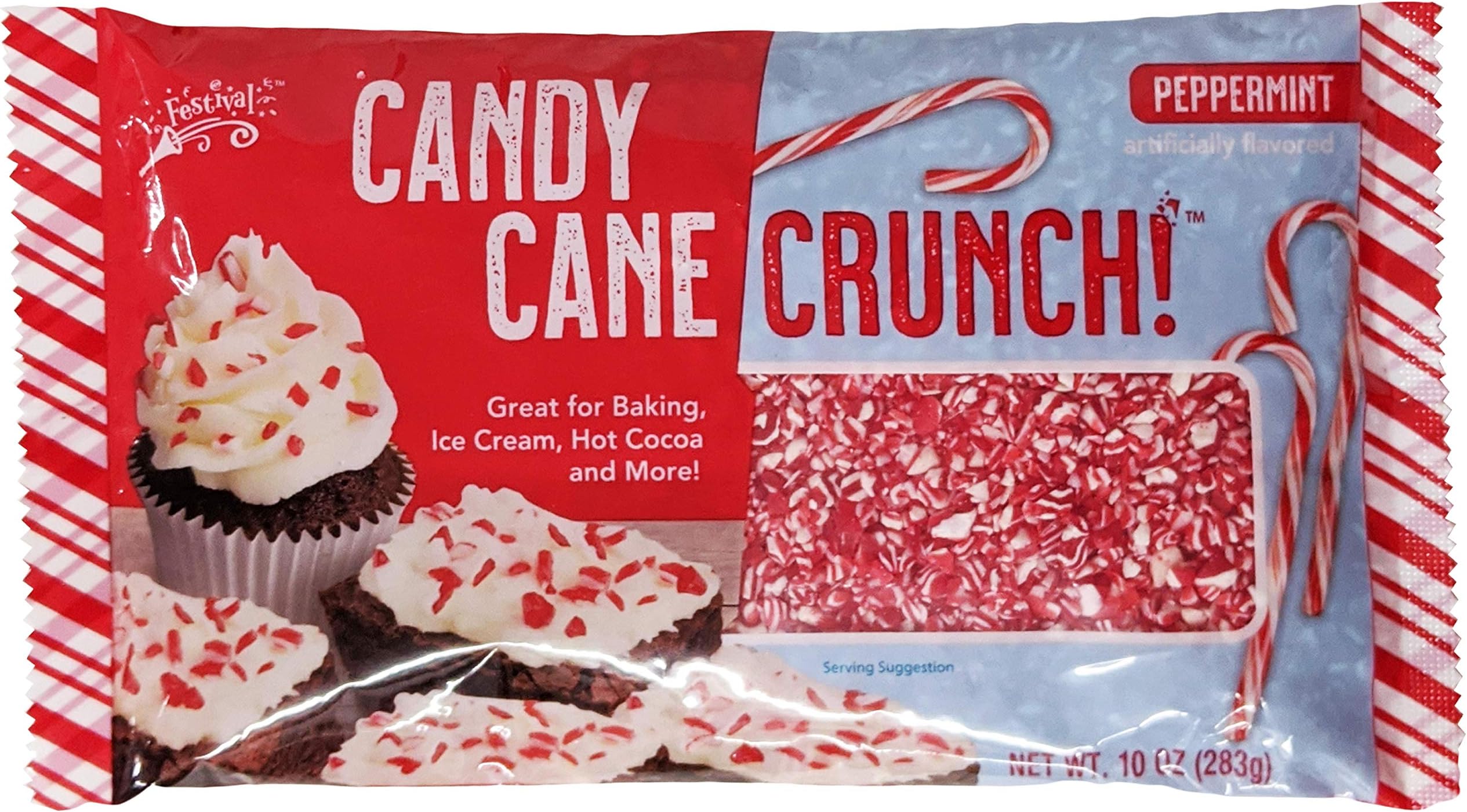 Festival Candy Cane Peppermint Crunch 10 Oz