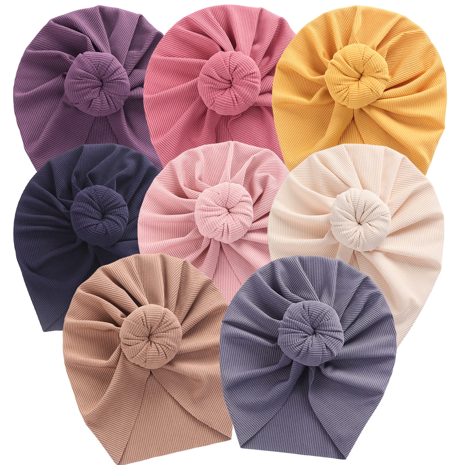 Baby Hüte Baby Turban Baby Turban Baby Krankenhaushut Baby Hut Kinder Hut Große Schleife oben Schleife oben