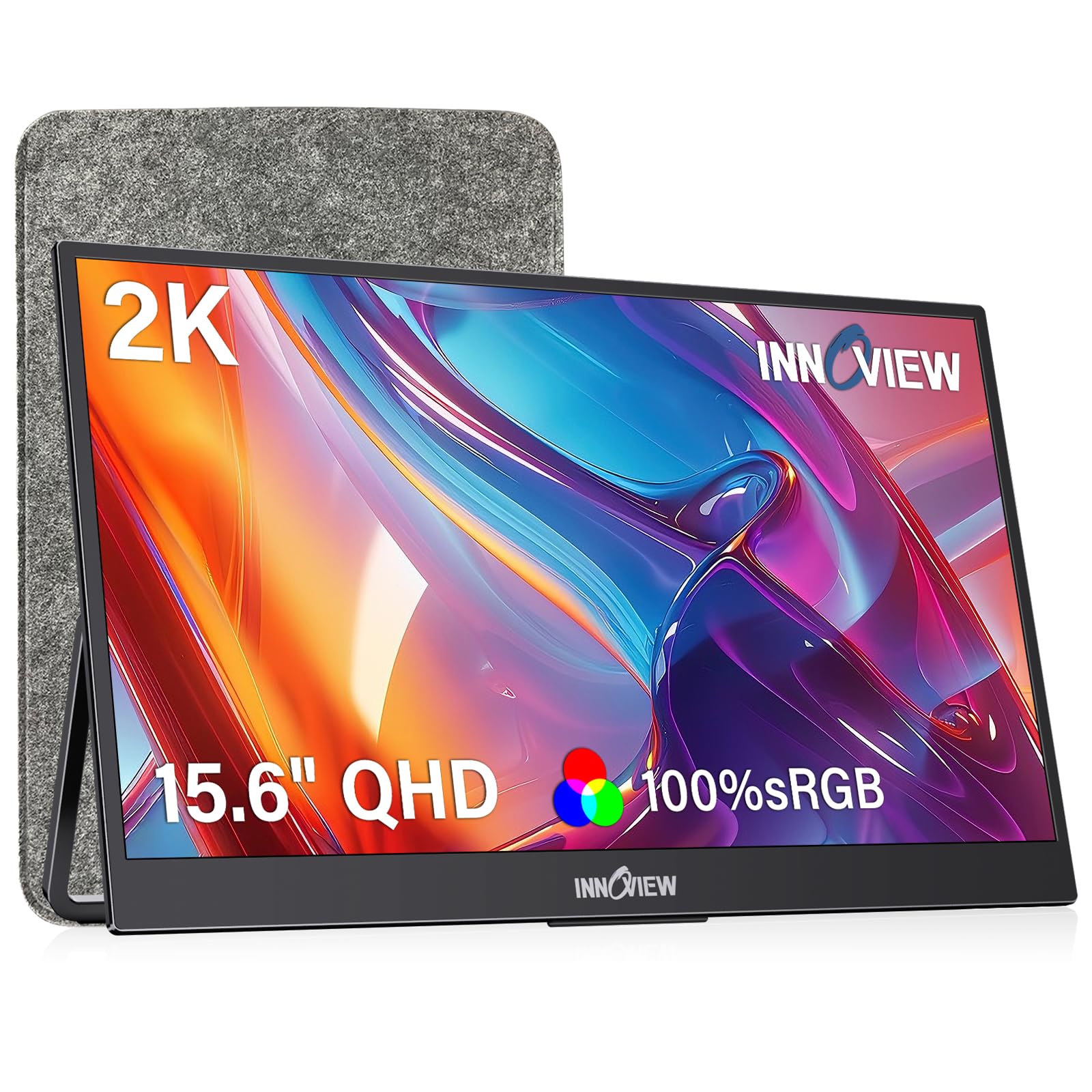 Amazon.co.jp: InnoView 15.6インチ ポータブルモニター 2K 2560×1440