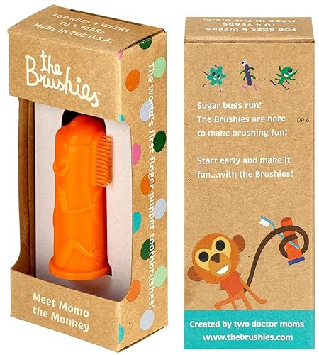 The Brushies Cepillo de dientes para bebés y niños pequeños Chomps The Dino