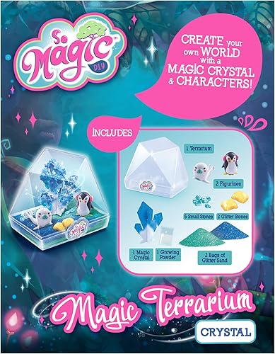 Miniatura 13 de So Magic DIY Medium - Kit de terrario mágico - Cristal