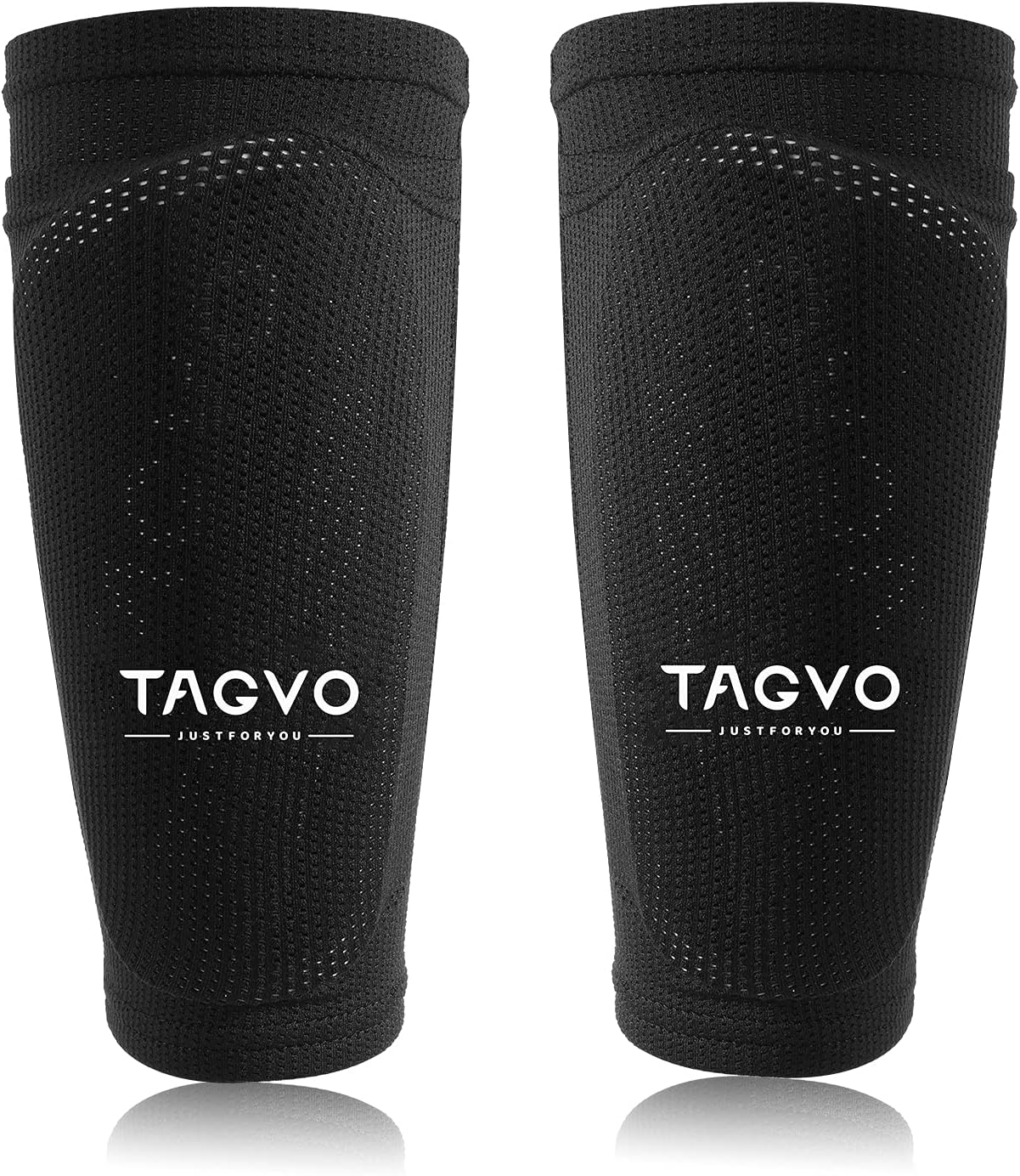 TAGVO Soccer Shin Guards for Youth Kids, Shin Pads and Shin Guard Sleeves for Boys Girls, Soccer Gear for Football Games Matches Training, EVA Cushion Protection Reduce Shocks and Injurie : Sports & Outdoors