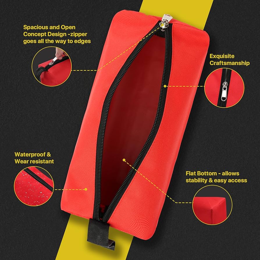 KOTTO Small Tool Bag 5 Pack, Tool Box Organzier & Storage