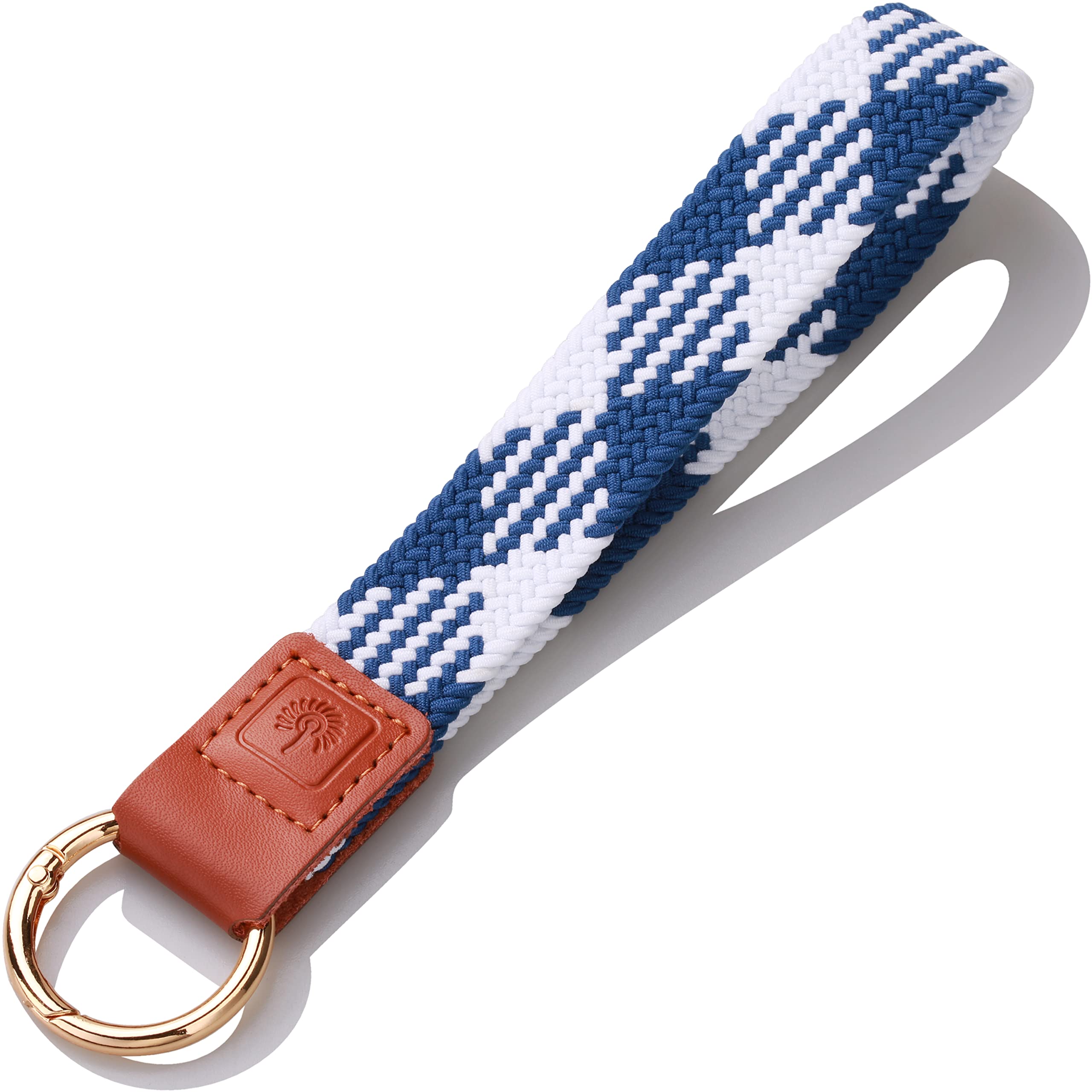 Wristlet Keychain Lanyard, Stretchy Wrist Lanyard Key Chain Strap, ID Badge Wallet Holder