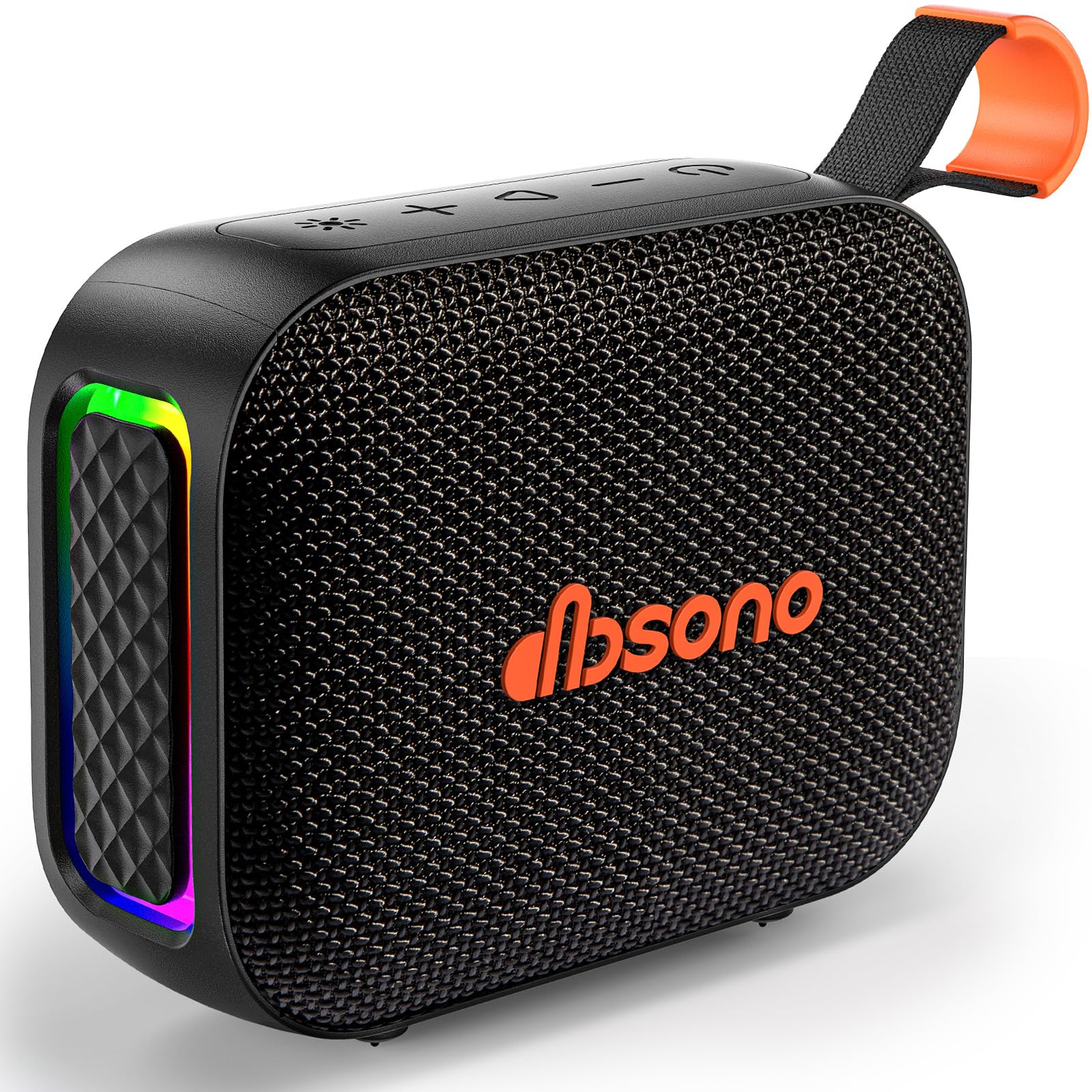 Portable Bluetooth Speaker Waterproof Gift IPX5 HD Sound Up to 24H Playtime TWS Pairing Wireless Speakers with Lights
