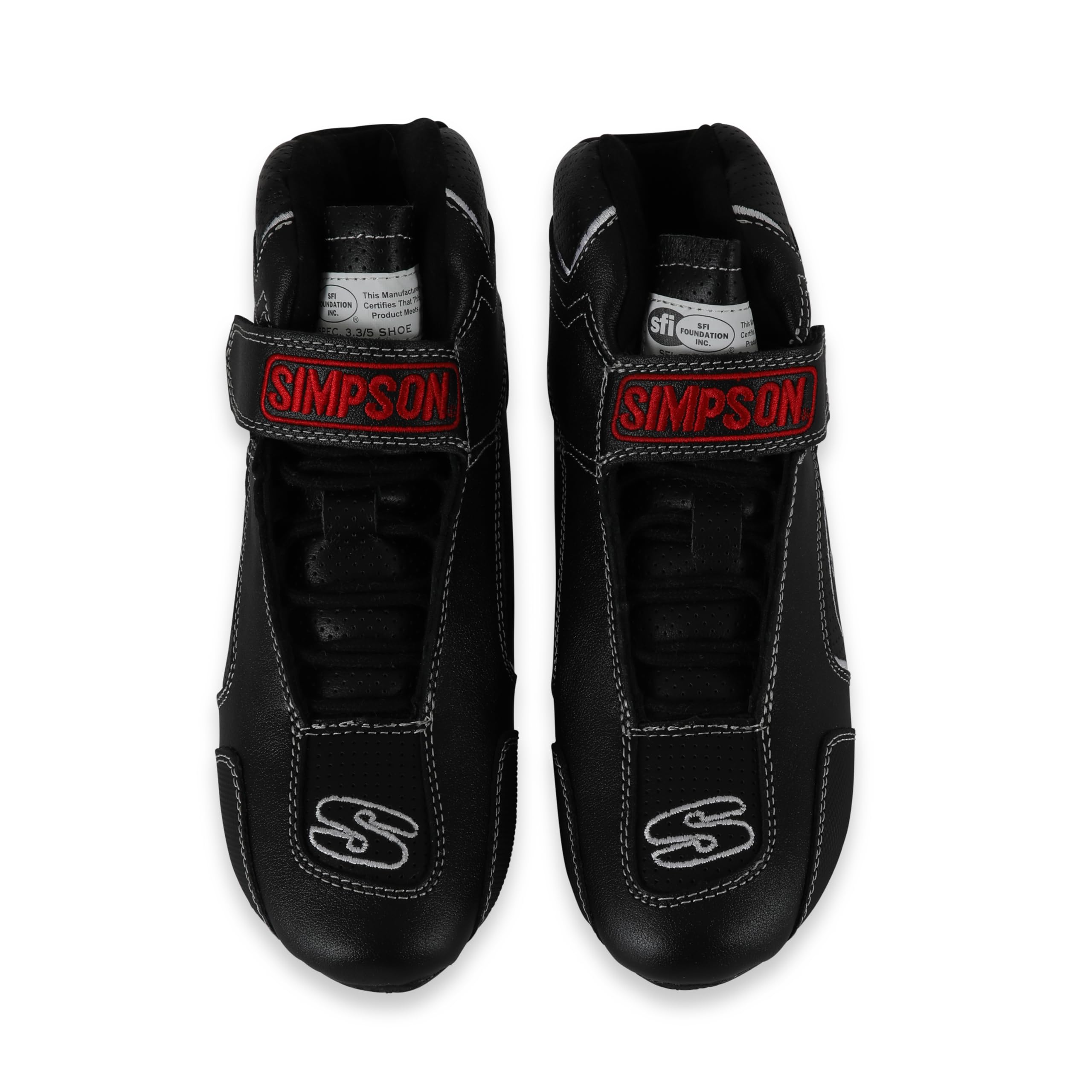SIMPSON DA750W DNA Shoe (Size 7.5 Black/White)