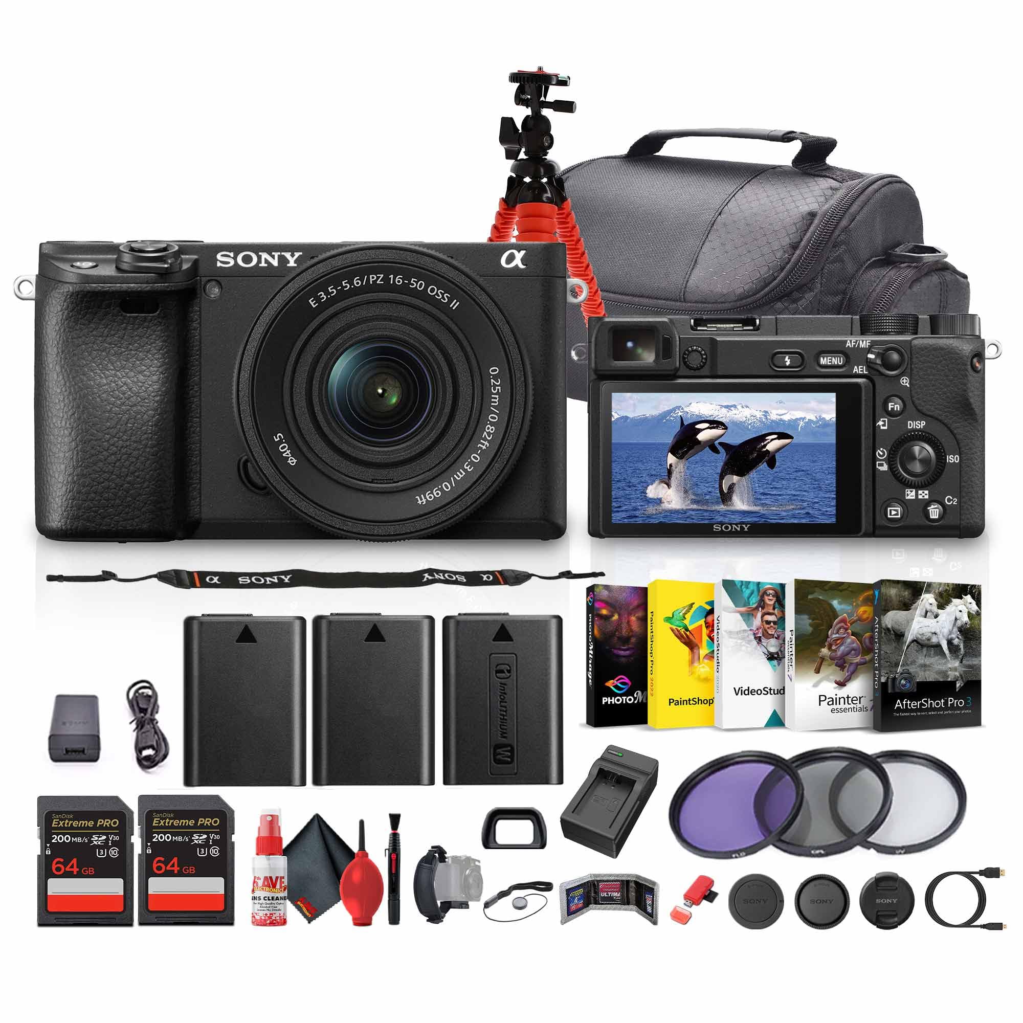 Amazon.com : Sony a6400 Mirrorless Camera with 16-50mm f/3.5-5.6