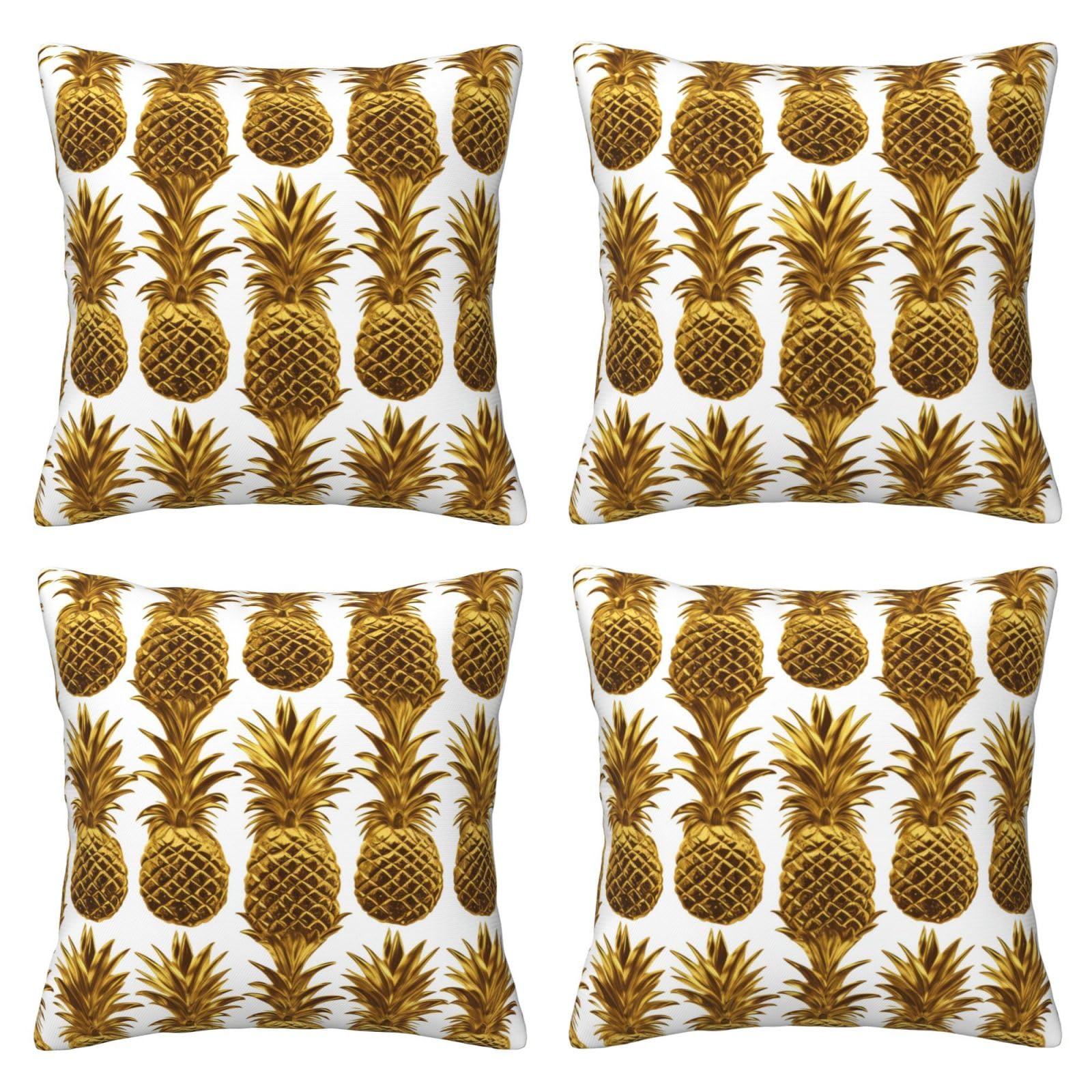 Housse de coussin ananas pour sublimer la décoration de votre chambre