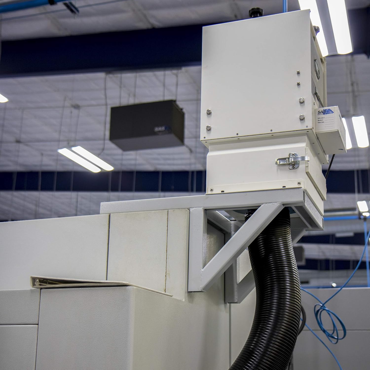 Industrial Mist Collector for CNC machines, oil mist, water mist, and other machinery. Mist Collection for CNC mist elimination