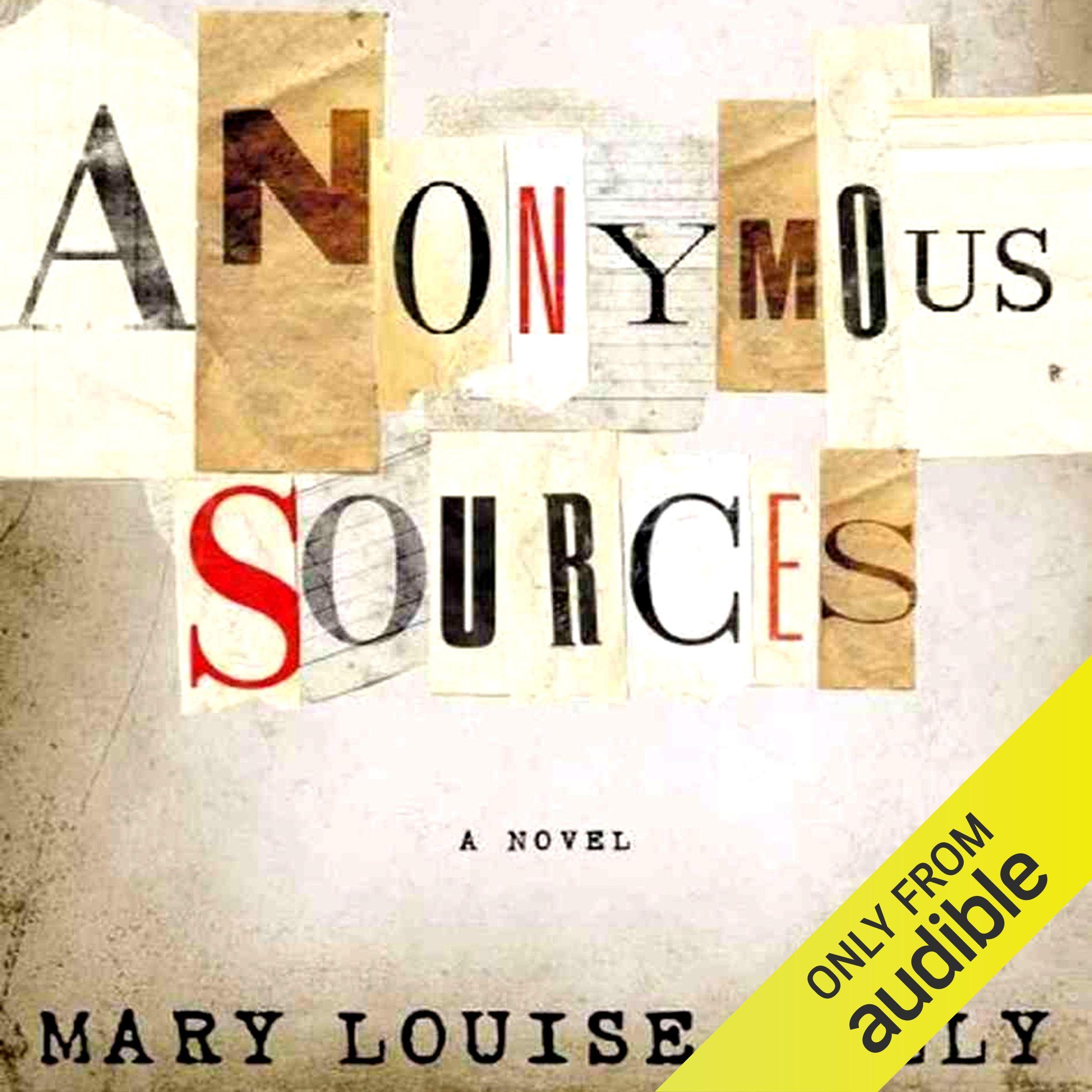 Cover art for Anonymous Sources