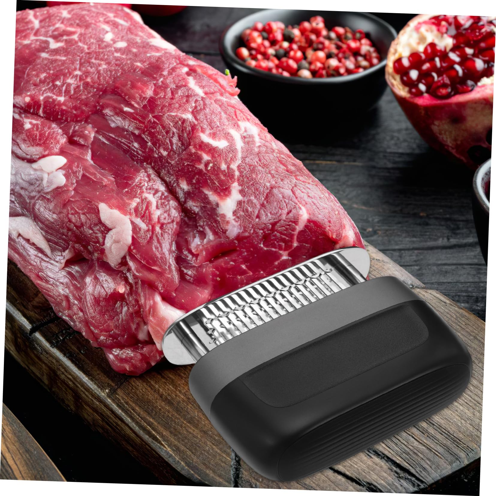 Herramientas para Ablandar Carne para Carne Ablandador para Barbacoa para Pollo Negro