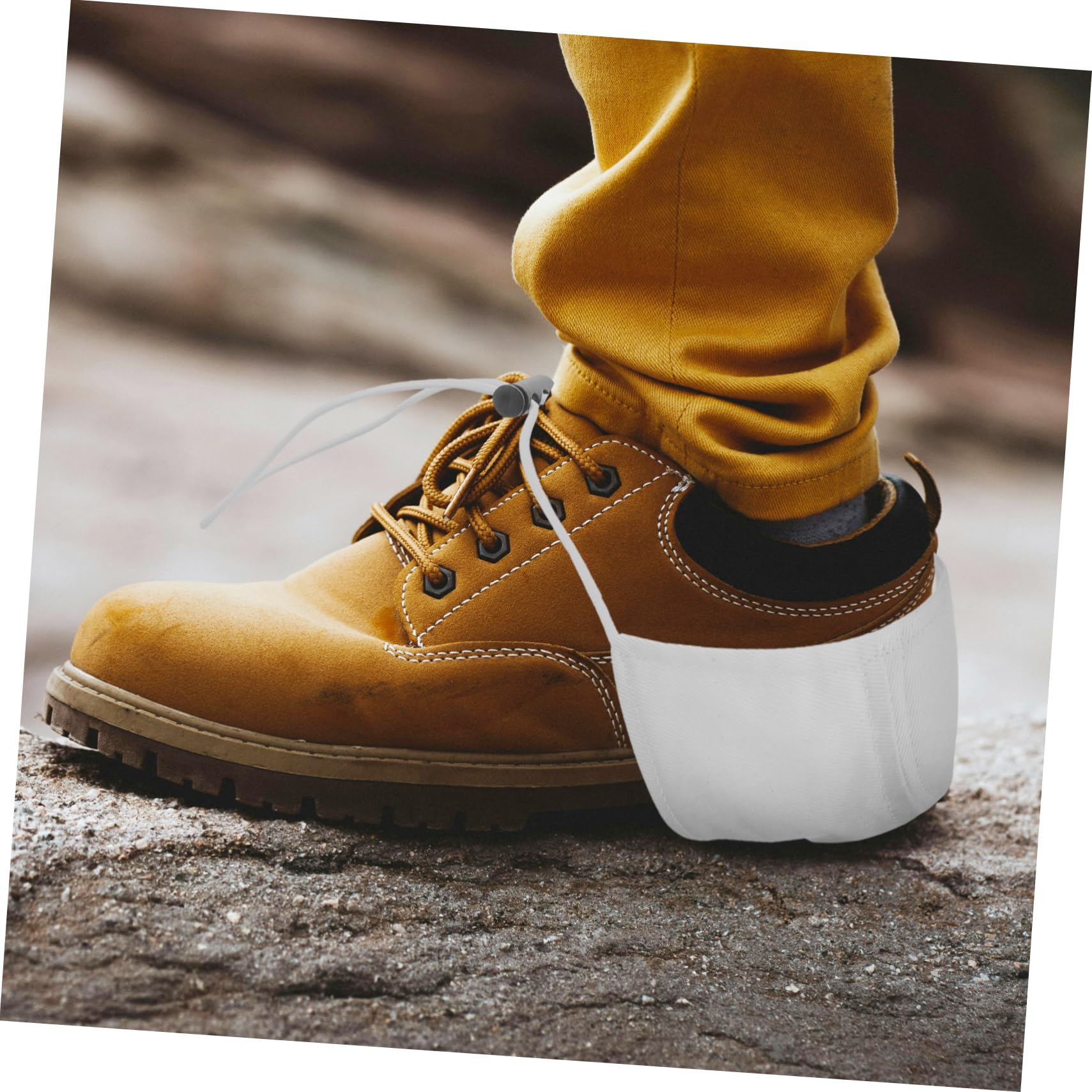 Baluue 10pezzi Coperture Per Tacchi Resistente All Usura Per Guida Di Coprischi Per Scarpe Alta Protezione Per Tallone Accessorio Per Donne e Uomini Facile Da Indossare e Rimuovere