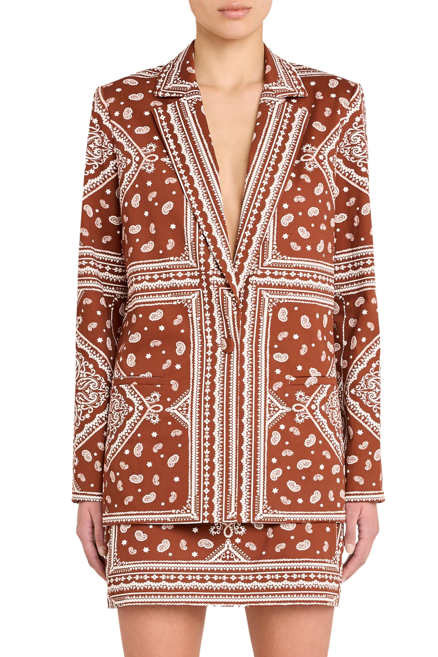 Amanda Uprichard Womens Grady Blazer