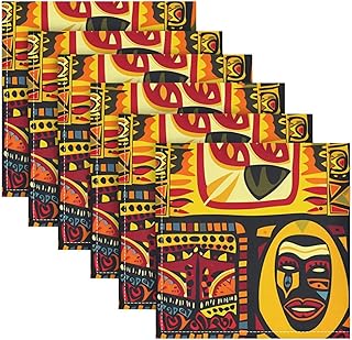 15 Themed Bridal Shower Ideas That Create A Fun Stylish Celebration 15 Table Cloth Napkins African Women Geometric Print Set of 6, Washable Reu...