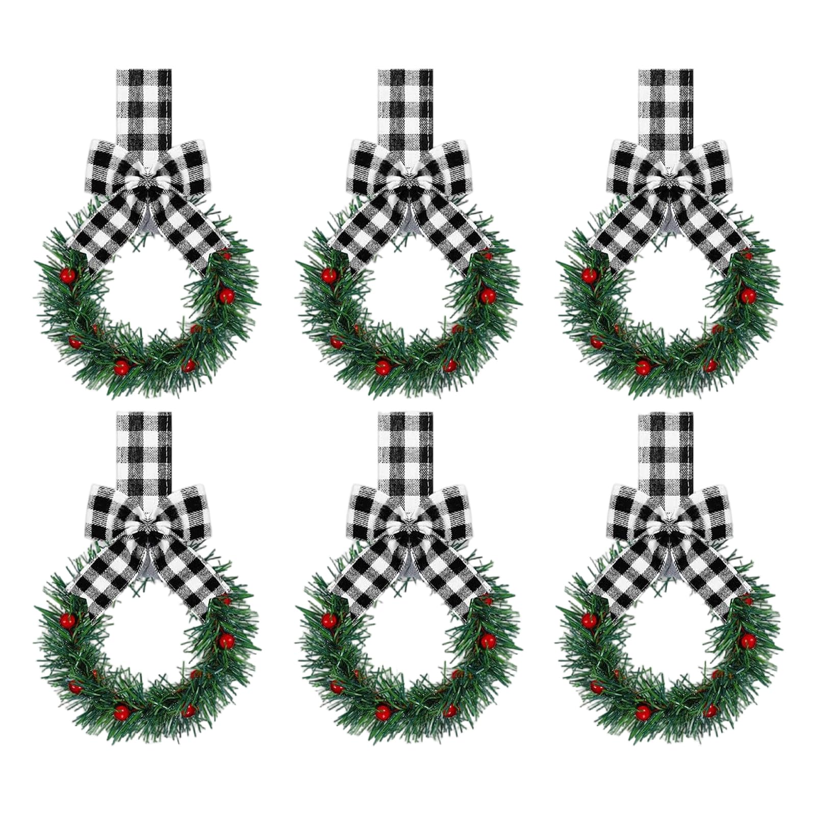 Bowknot Ribbon Wall Hanging Rings Wreath Multipurpose Decorative Closet Accessories for Festival Event PVC Decorative Wall Hook