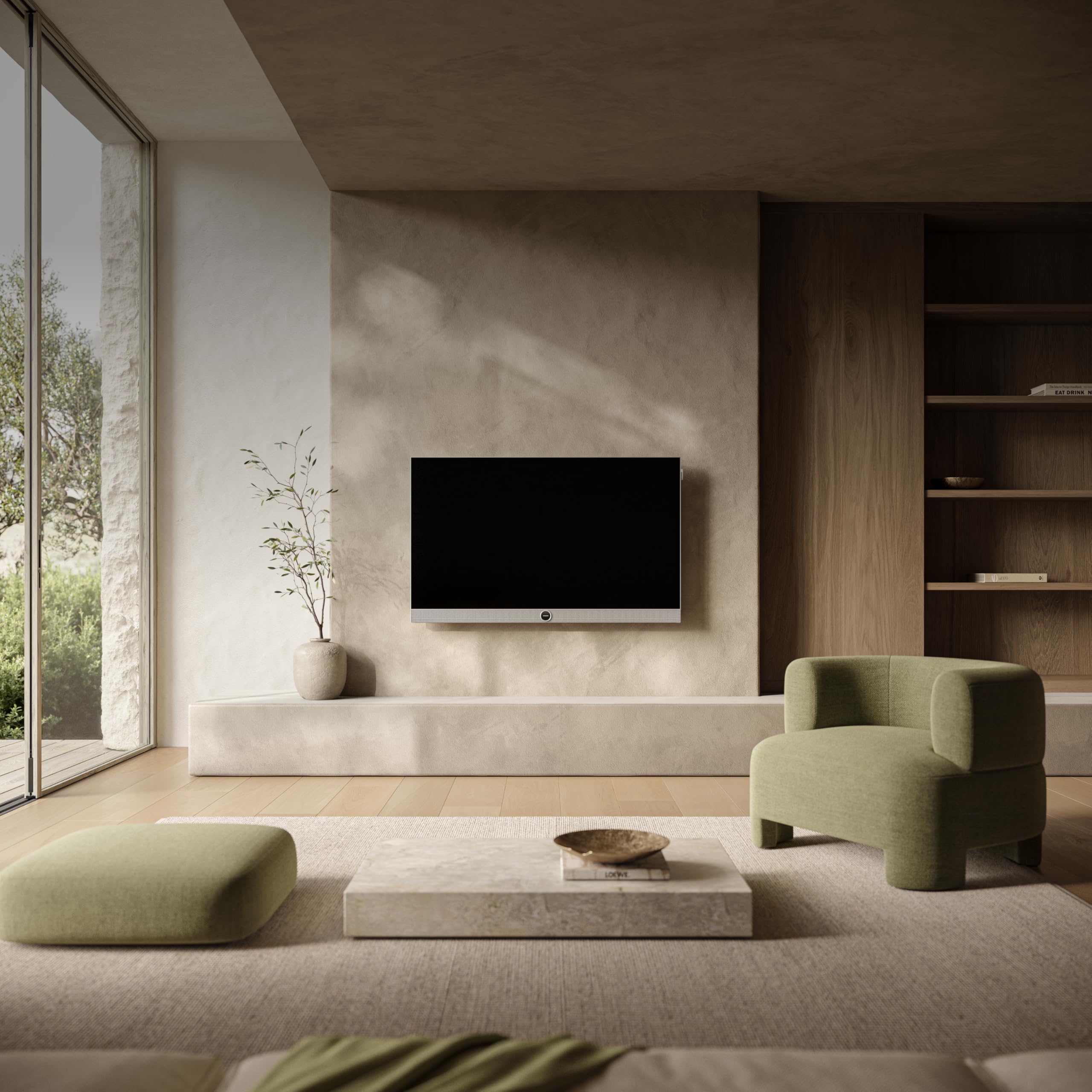 Telewizor Loewe vega 4K 32" Ultra HD Smart TV z Dolby Vision IQ, dwukanałowym dźwiękiem, HDMI 2.1, wbudowanym soundbarem i funkcją Smart Streaming