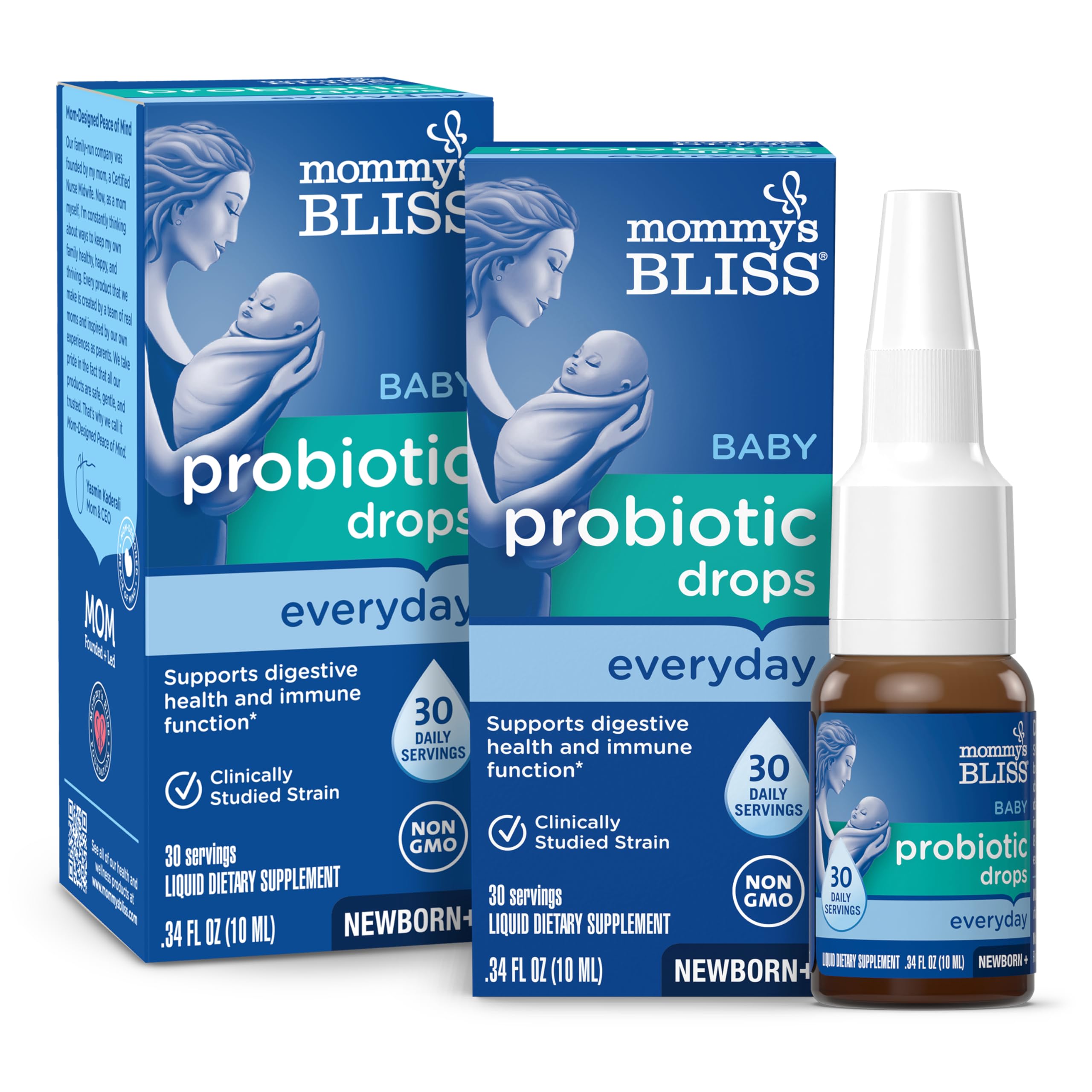 Mommy's Bliss Baby Probiotic Drops 2-Pack