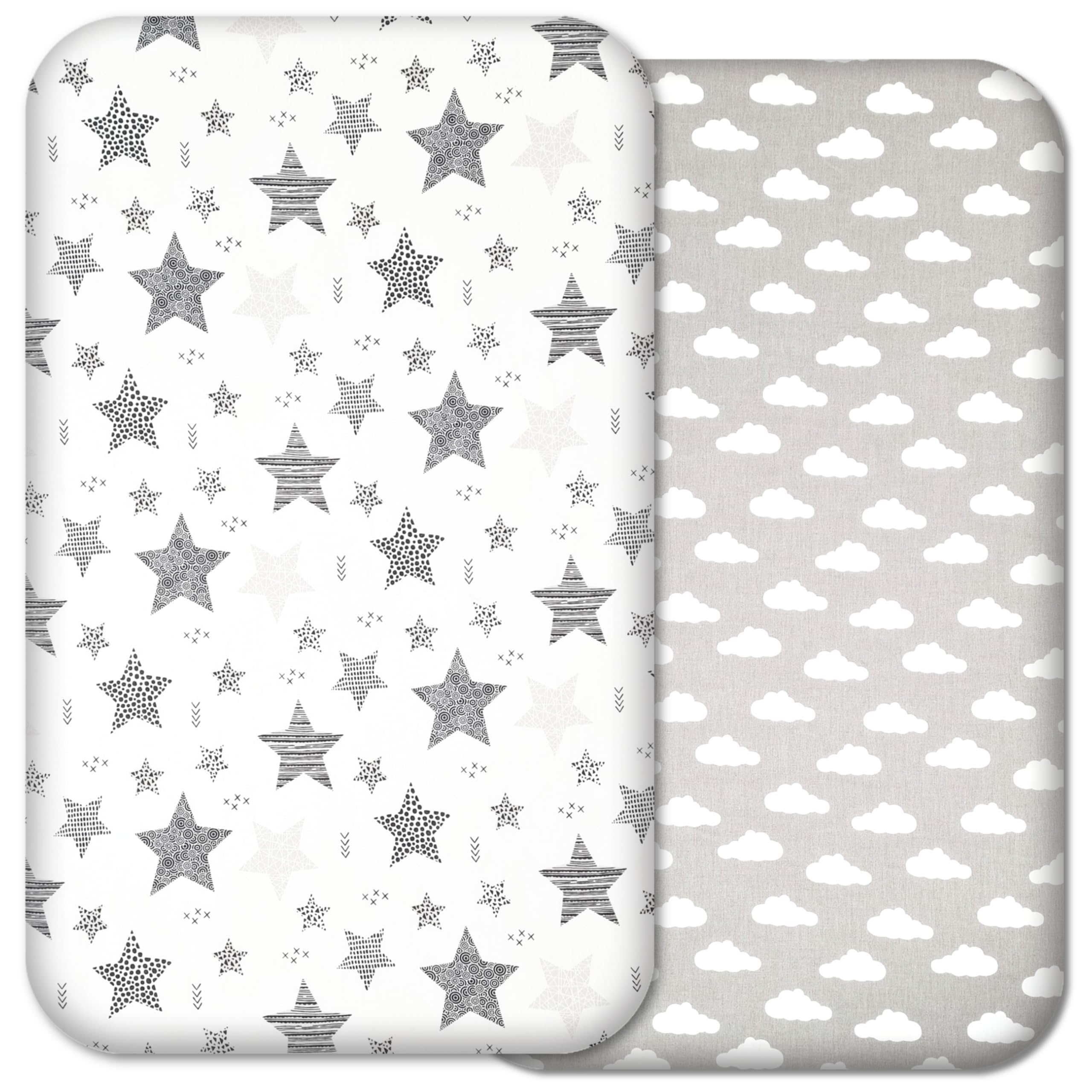 Next To Me Crib Sheets 2pcs Baby Crib Sheets Set Desertcart INDIA