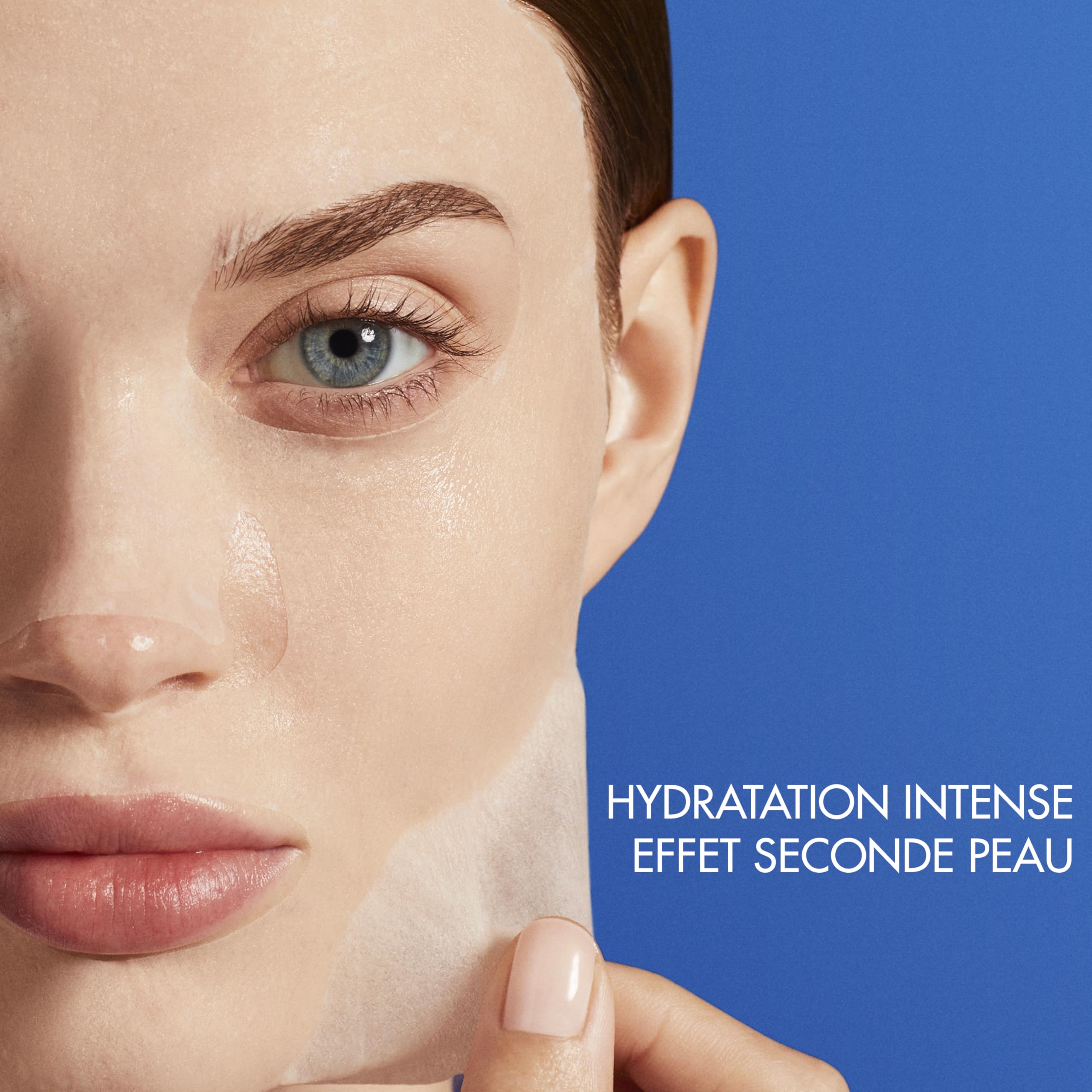 BIOTHERM - Aqua Glow Flash Mask - Masque Tissu Visage Hydratant - Effet Bonne Mine - Vitamines - Tous Types de Peaux