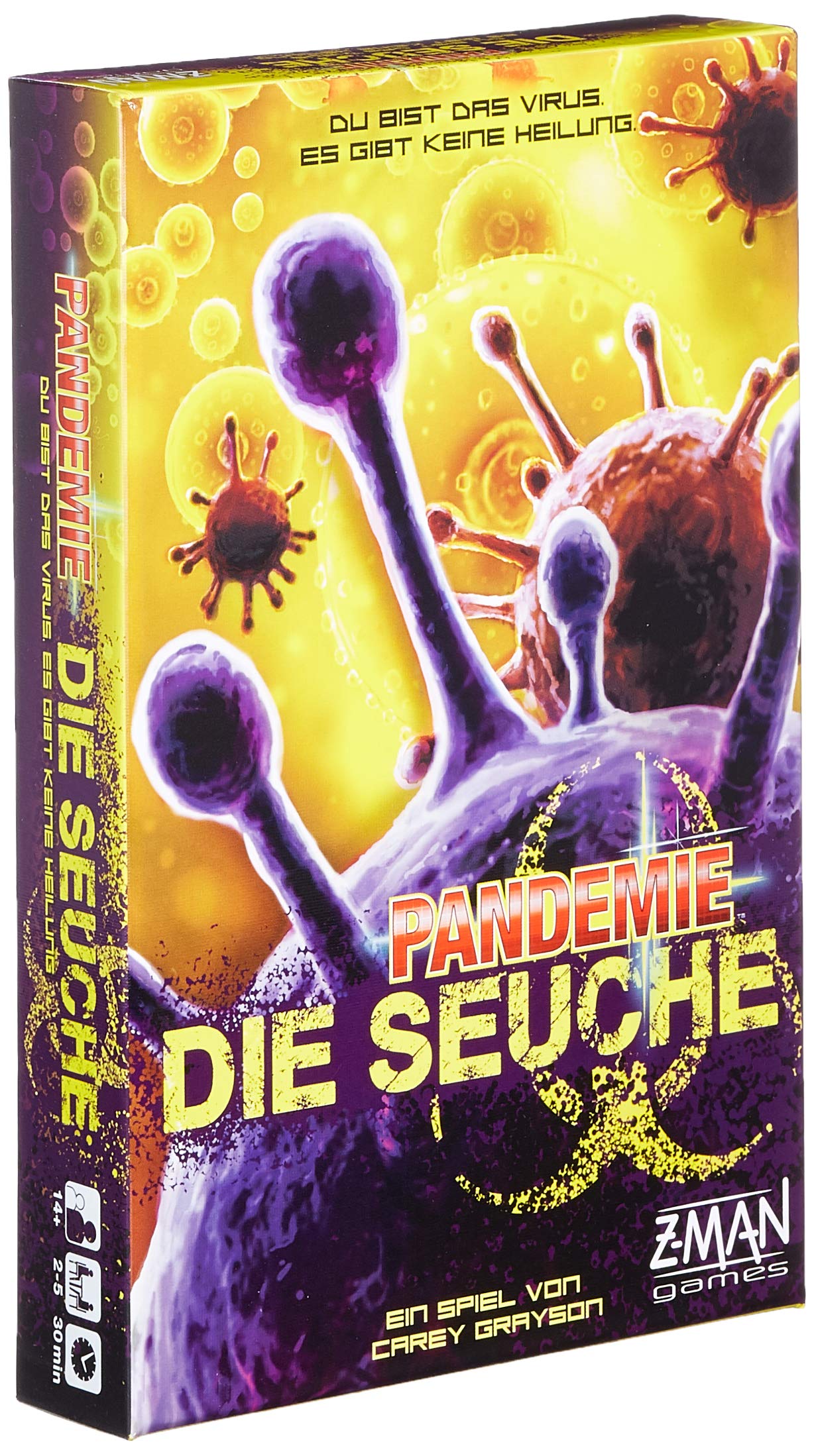 Z-Man Games Asmodee Pandemie: Die Seuche, Grundspiel, Familienspiel, Strategiespiel, Deutsch