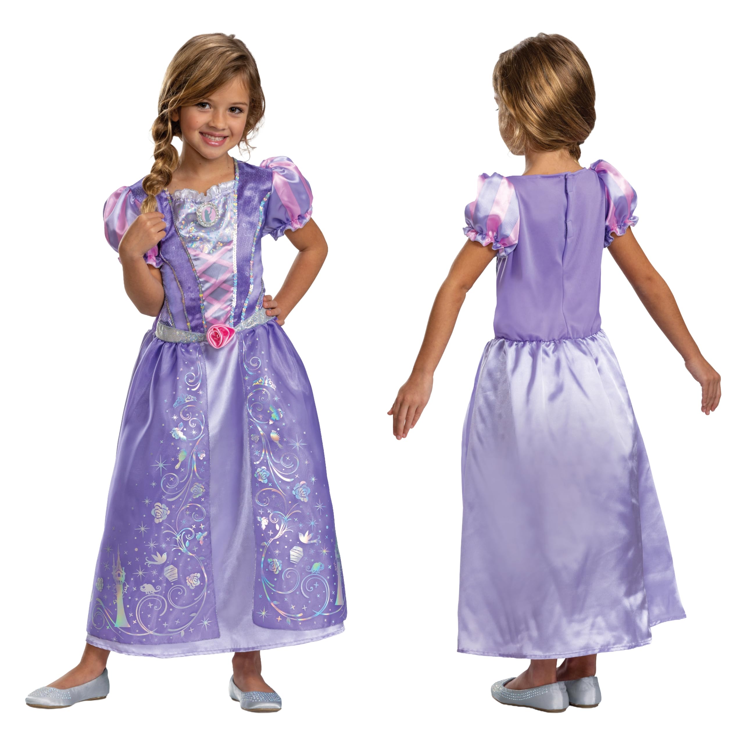Disguise Fantazyjna sukienka Zabawka 100th Anniversary Rapunzel Classic (Eu)