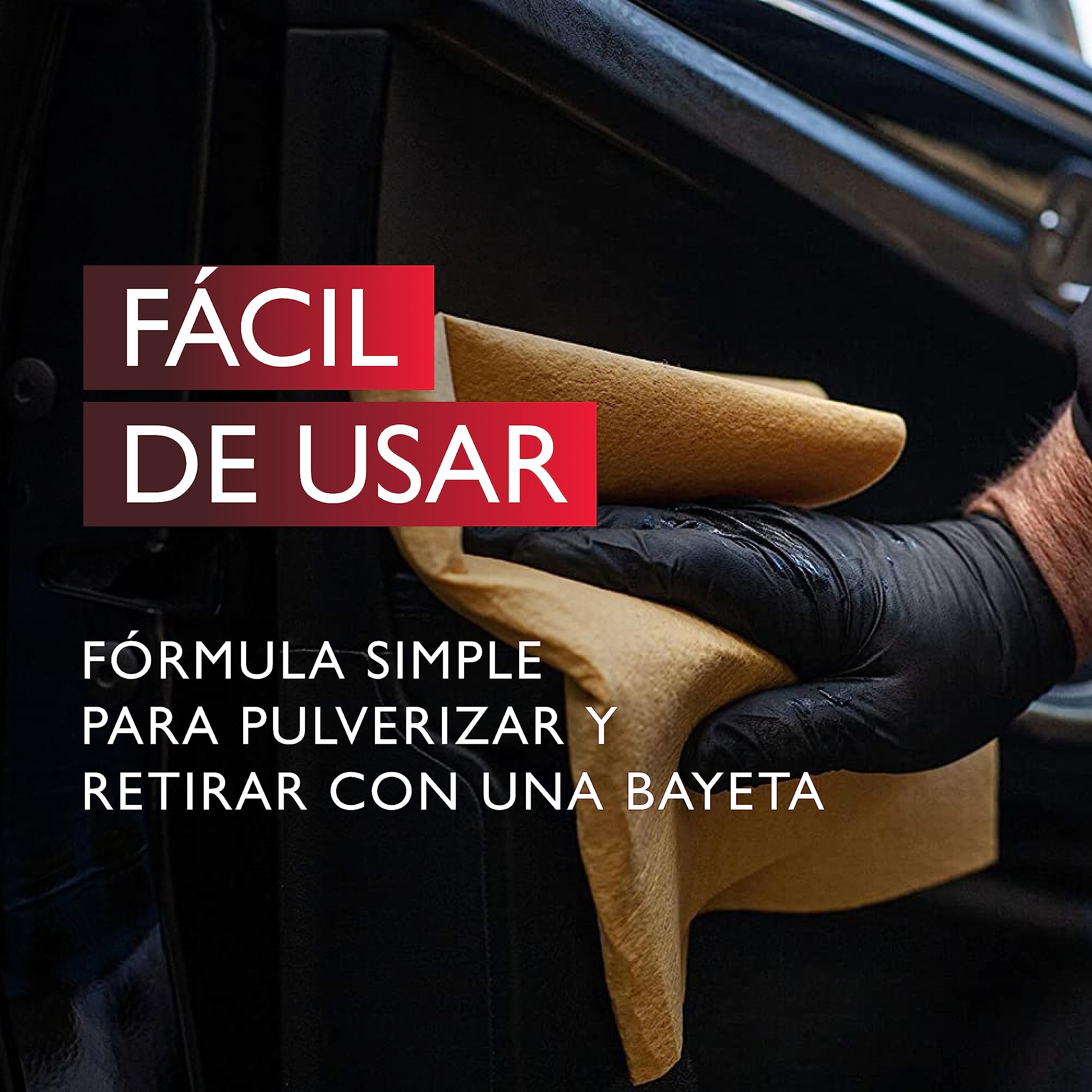 Autoglym Champú para Interiores – Eliminador de Manchas, Suciedad y Mugre de Telas y Plásticos -500 ml | Limpiador de champú para interiores de automóviles: limpia y refresca alfombras, telas, tapicería y adornos de plástico